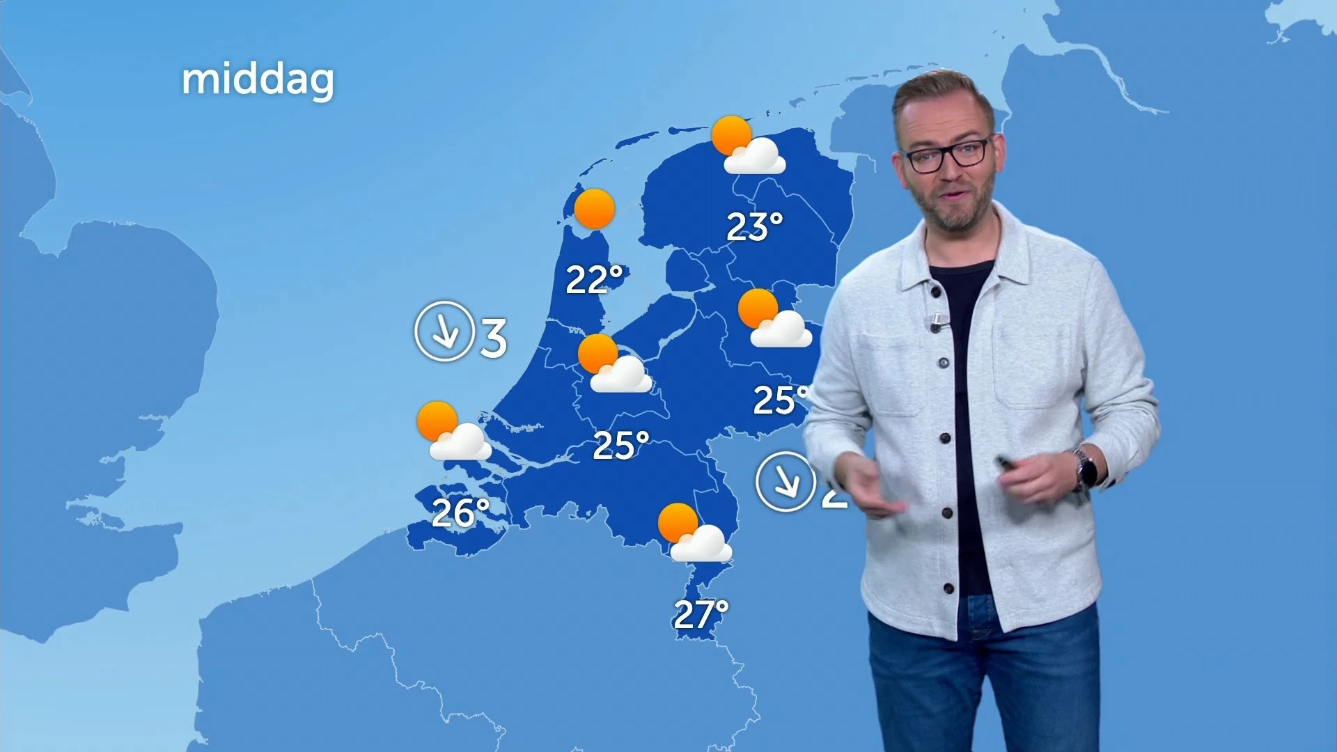 Zomerweer houdt aan, maar het wordt nog tropischer