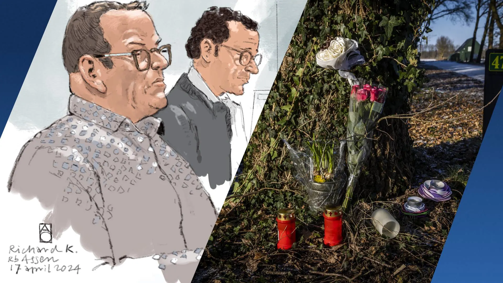 Nabestaanden Weiteveen-drama opgelucht over straf Richard K.: 'Was hele zware dag'