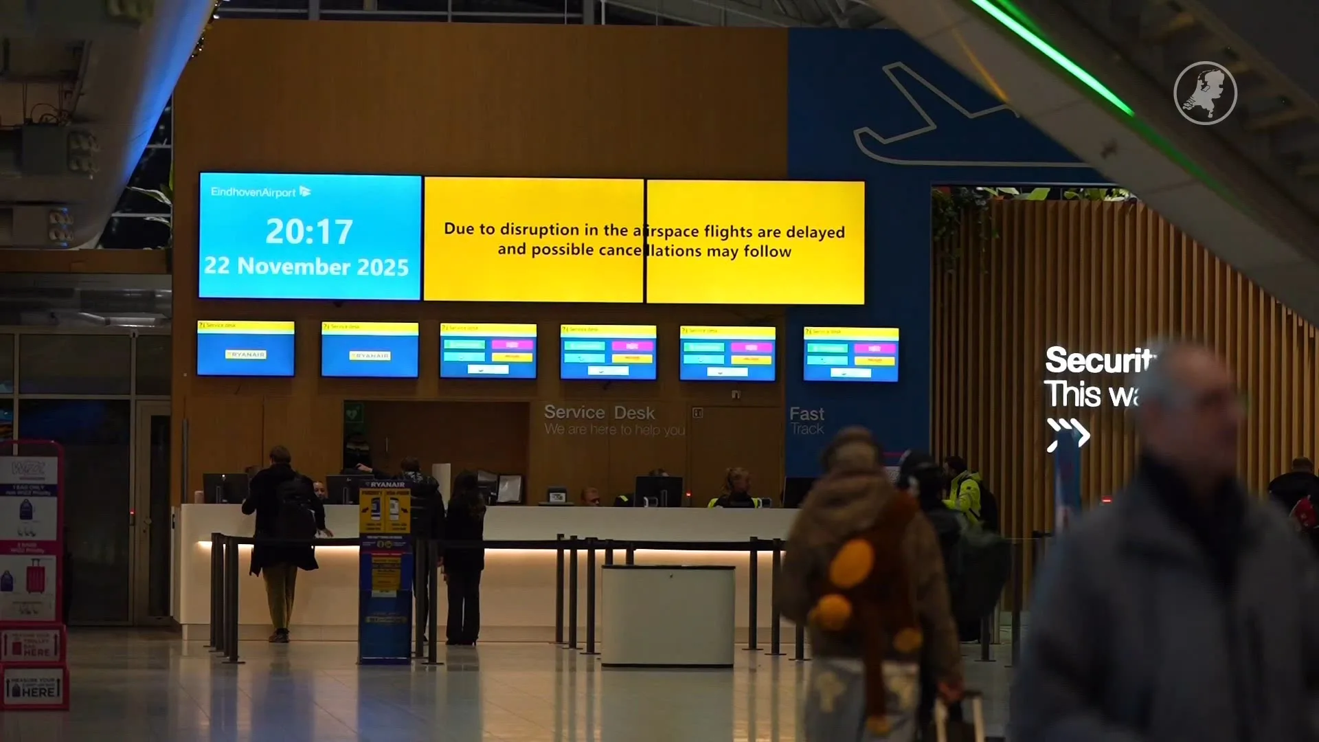 Vliegverkeer Eindhoven stilgelegd na signaleren meerdere drones