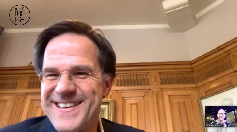 Premier Mark Rutte doet spontaan mee met online pubquiz