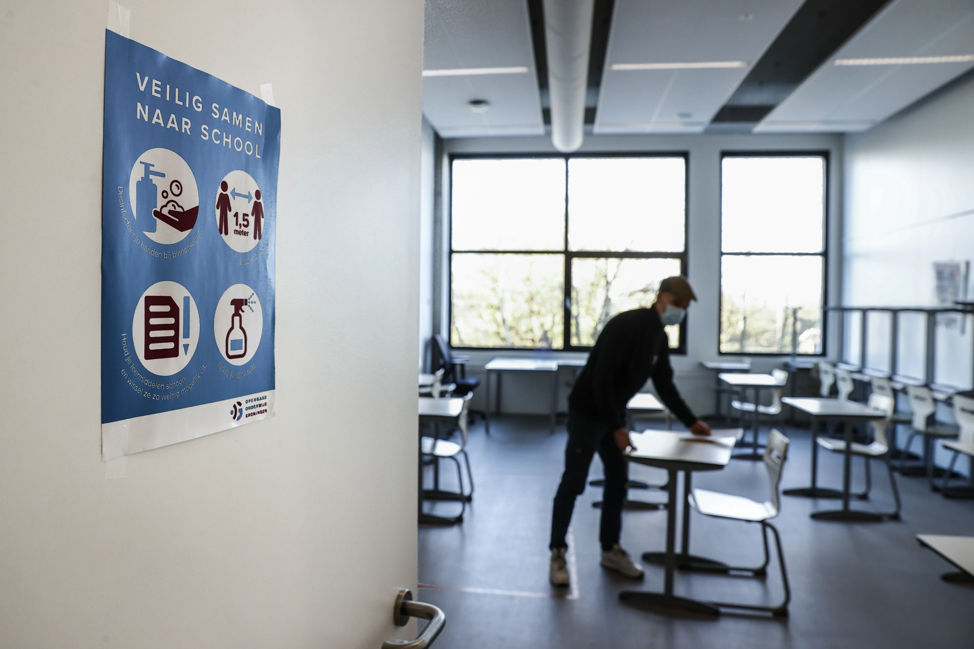 Middelbare scholen willen minimaal één dag in de week open: 'De schade is te groot'