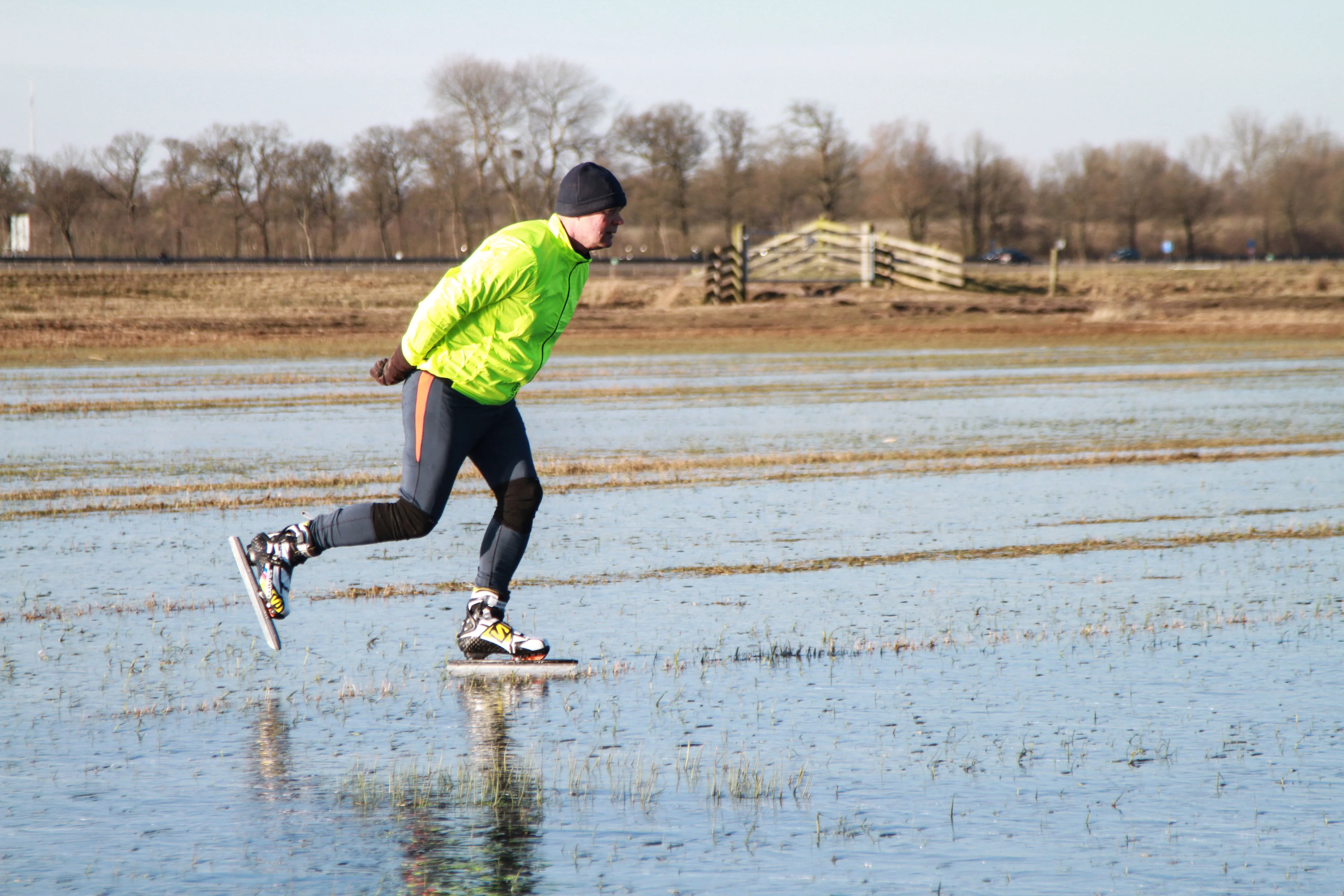 Schaatsweekend in het vooruitzicht: na een paar nachten vriezen kan het op grote plassen
