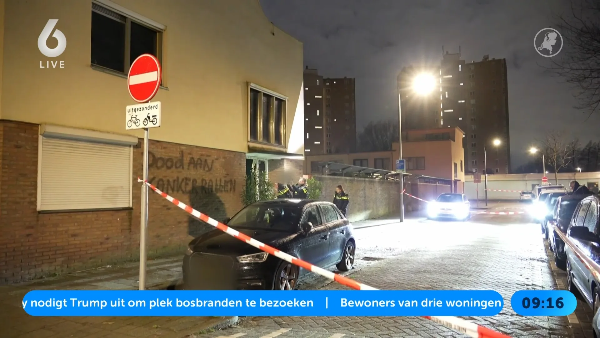 Drie explosies bij Rotterdamse woningen in verschillende wijken