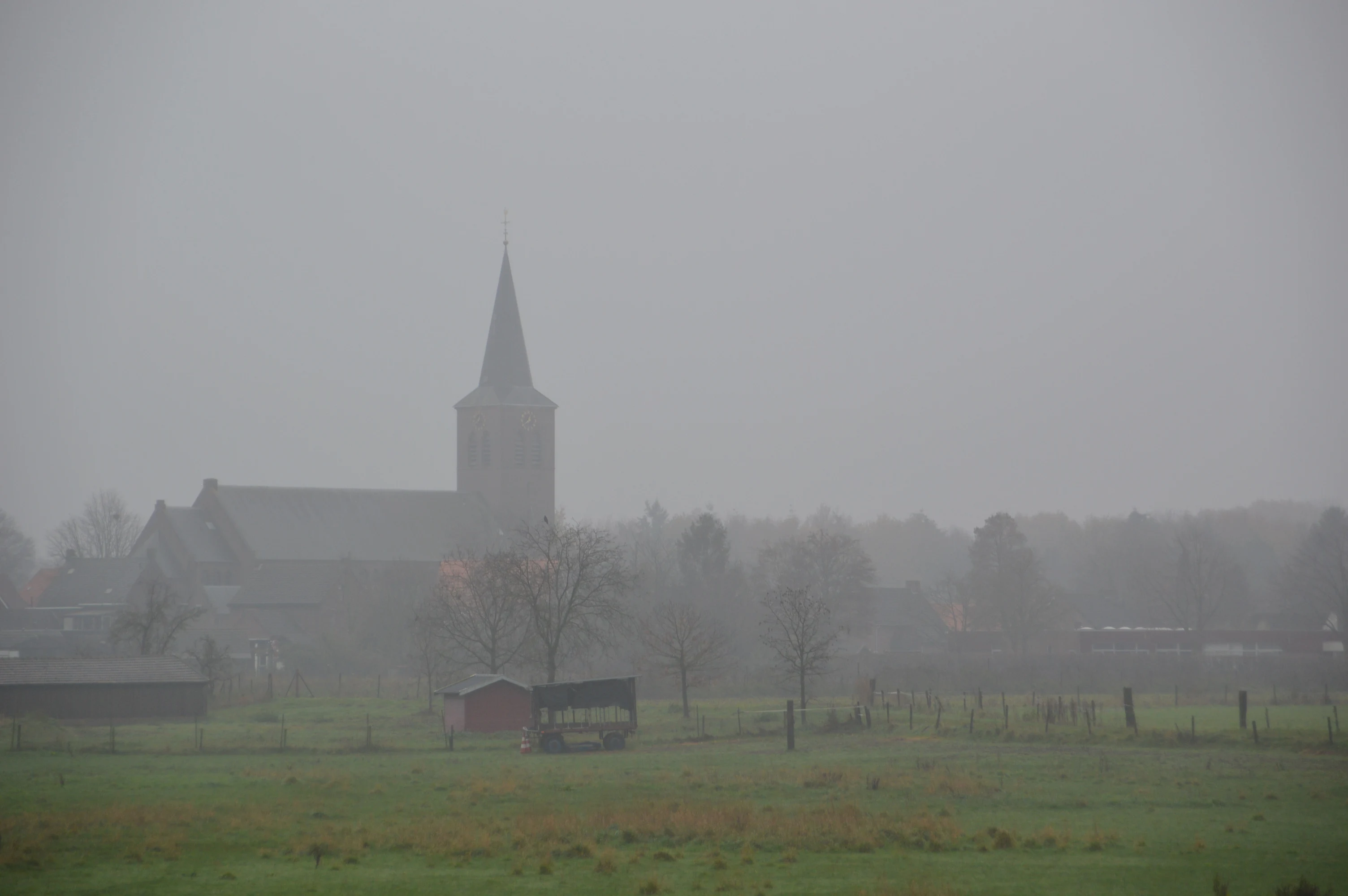 Het weer op deze donderdag: (opnieuw) grijs en miezerig