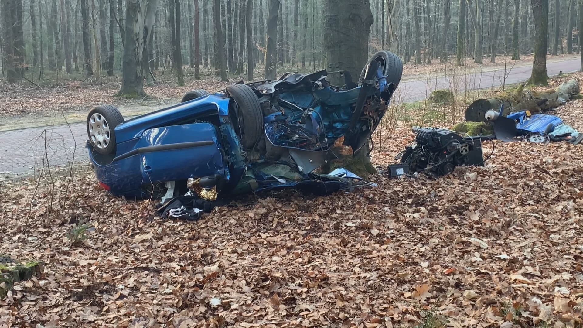 Ernstig ongeluk bij Hoog Soeren, slachtoffer belt vermoedelijk in kritieke toestand zelf 112