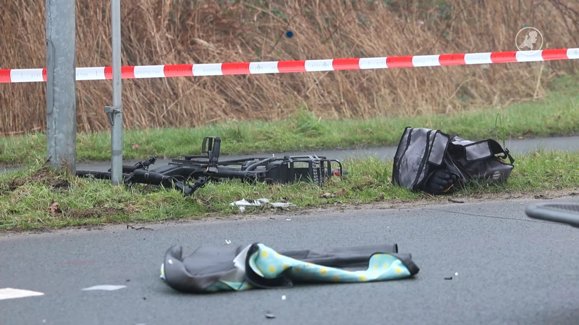 Fietser na aanrijding met auto overleden in Egmond aan den Hoef
