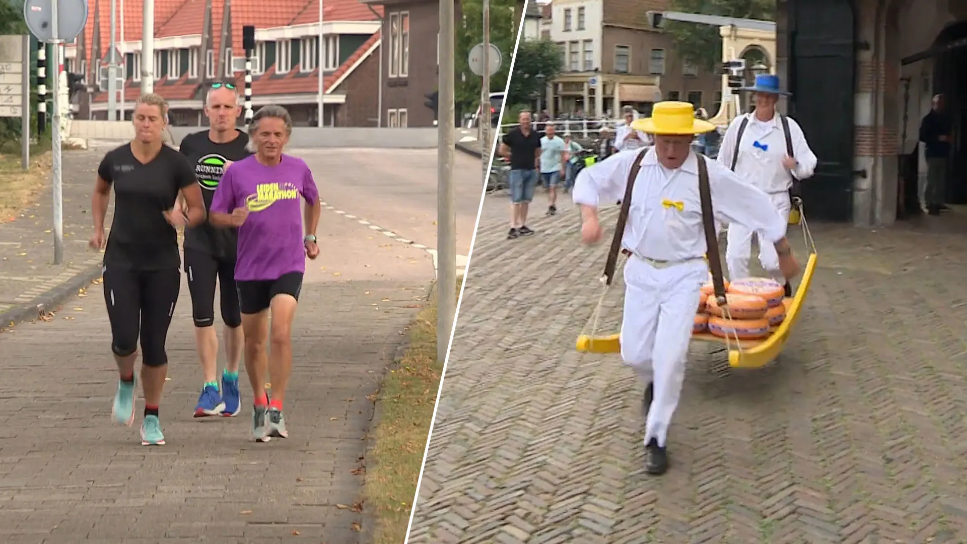 Afschaffen 1,5 meter reden voor feestje bij marathonlopers en kaasdragers