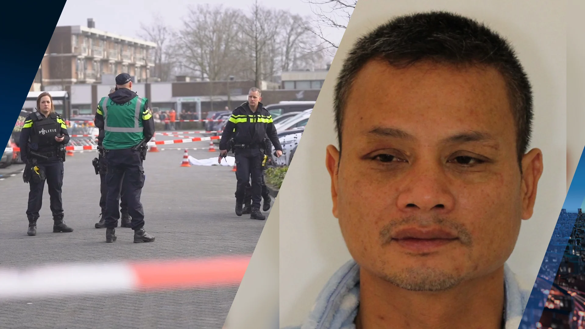 Klopjacht gaande op vuurwapengevaarlijke verdachte fatale schietpartij Zwijndrecht