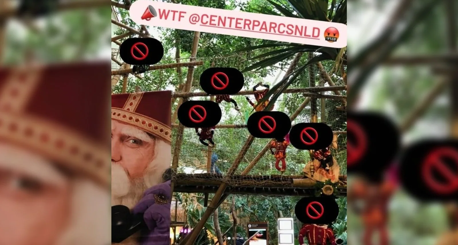 Kick Out Zwarte Piet hekelt Center Parcs vanwege 'racistische karikaturen'