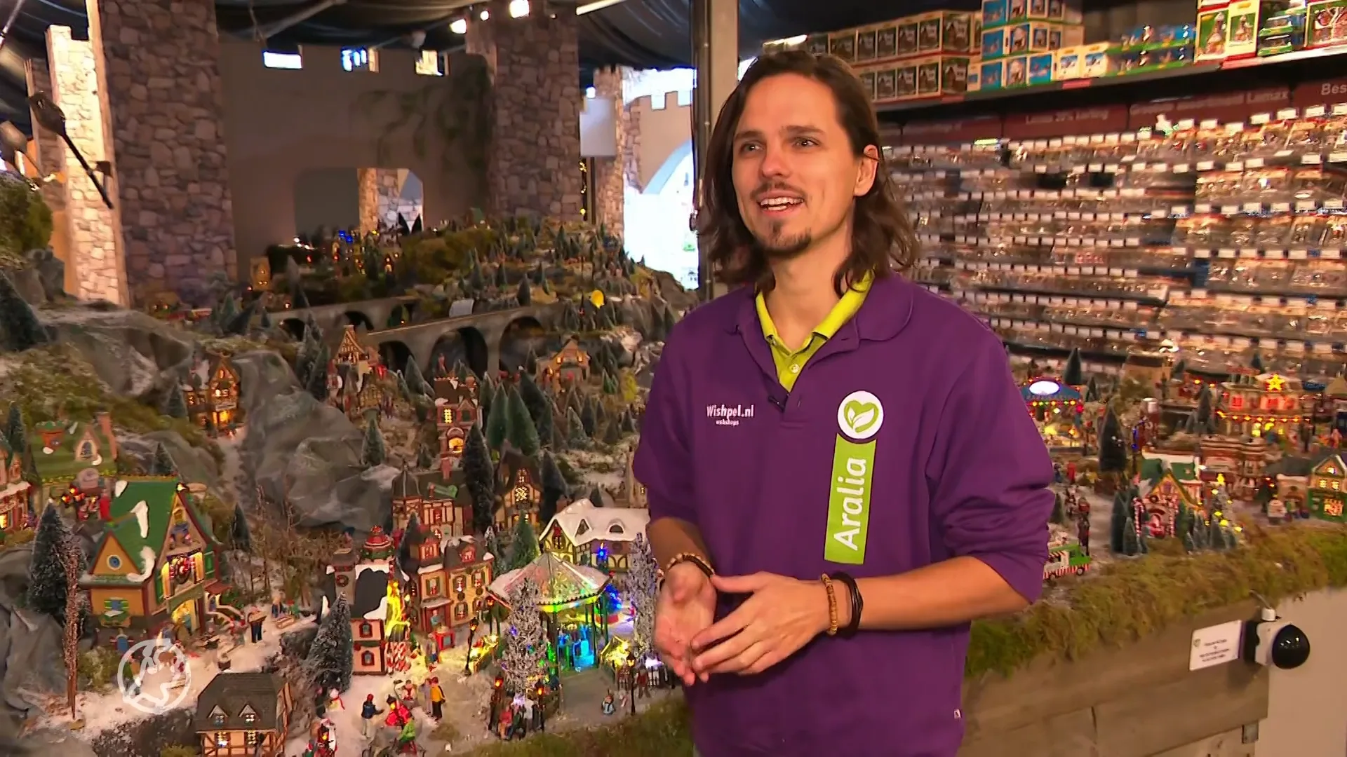 Pakjesavond moet nog komen, maar tuincentra gaan al los met enorme kerstdorpen