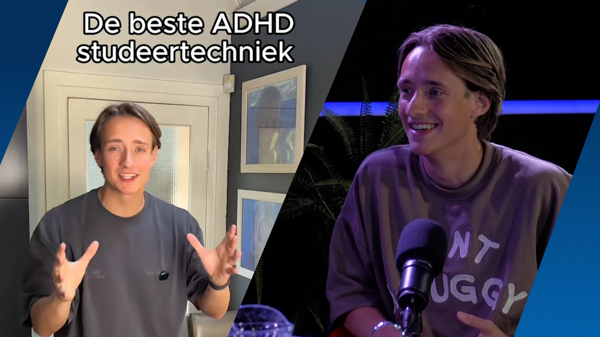 Justin (25) wil ADHD’ers helpen de beste versie van zichzelf te worden: 'Het moet niet je rem, maar je turbo zijn'