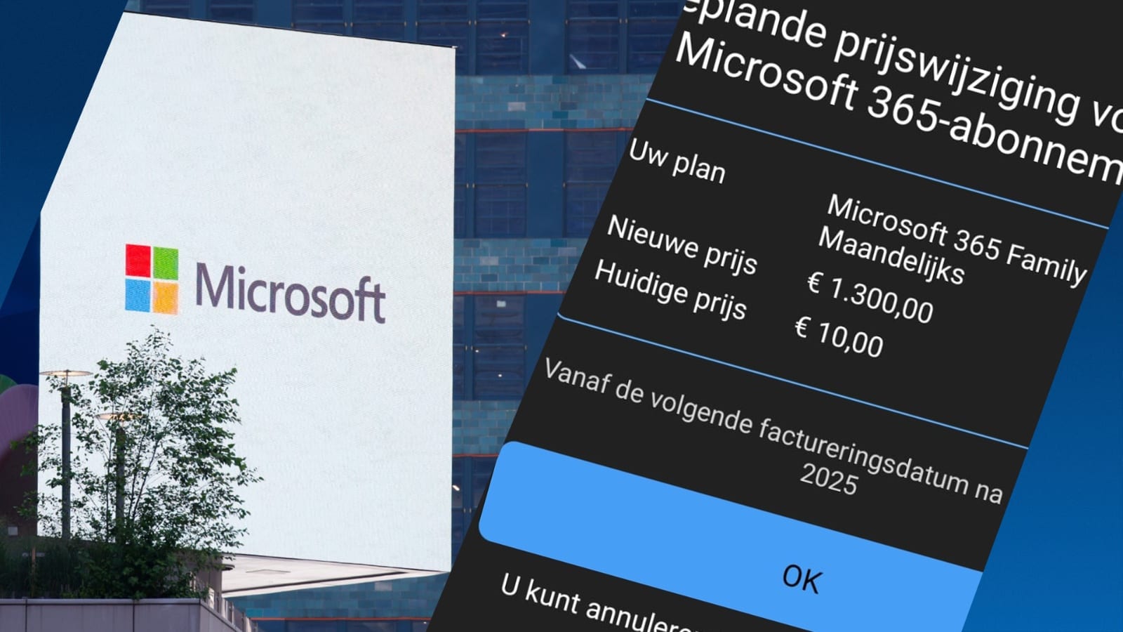 Klanten schrikken van 'giga-prijsverhoging' Microsoft: 'Betaal vooral niet'