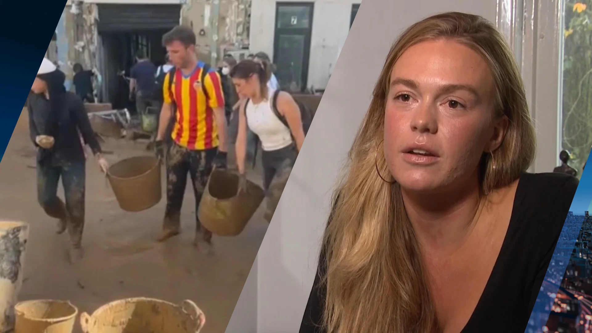 Nederlandse broer en zus in actie voor Spanje: 'Je voelt je machteloos'
