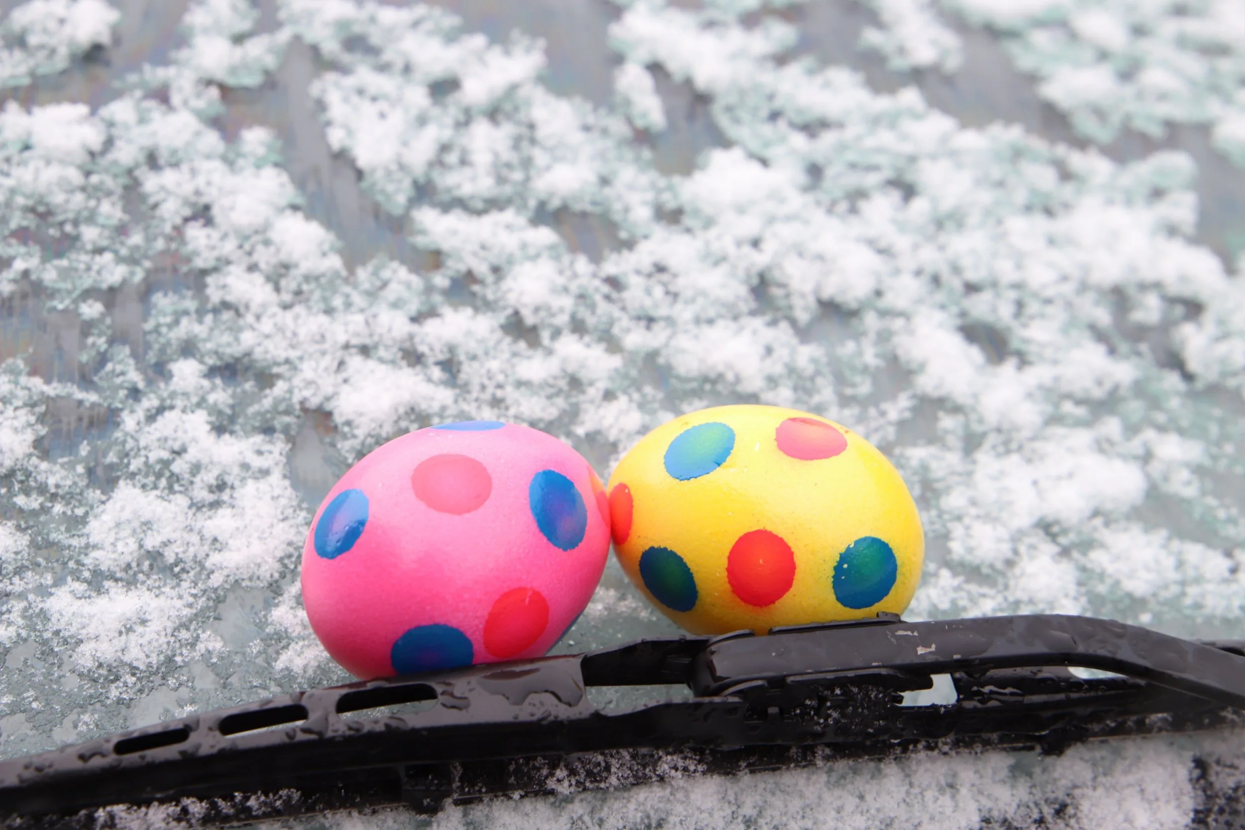 Witte tweede paasdag: (natte) sneeuw trekt vanuit noorden het land in