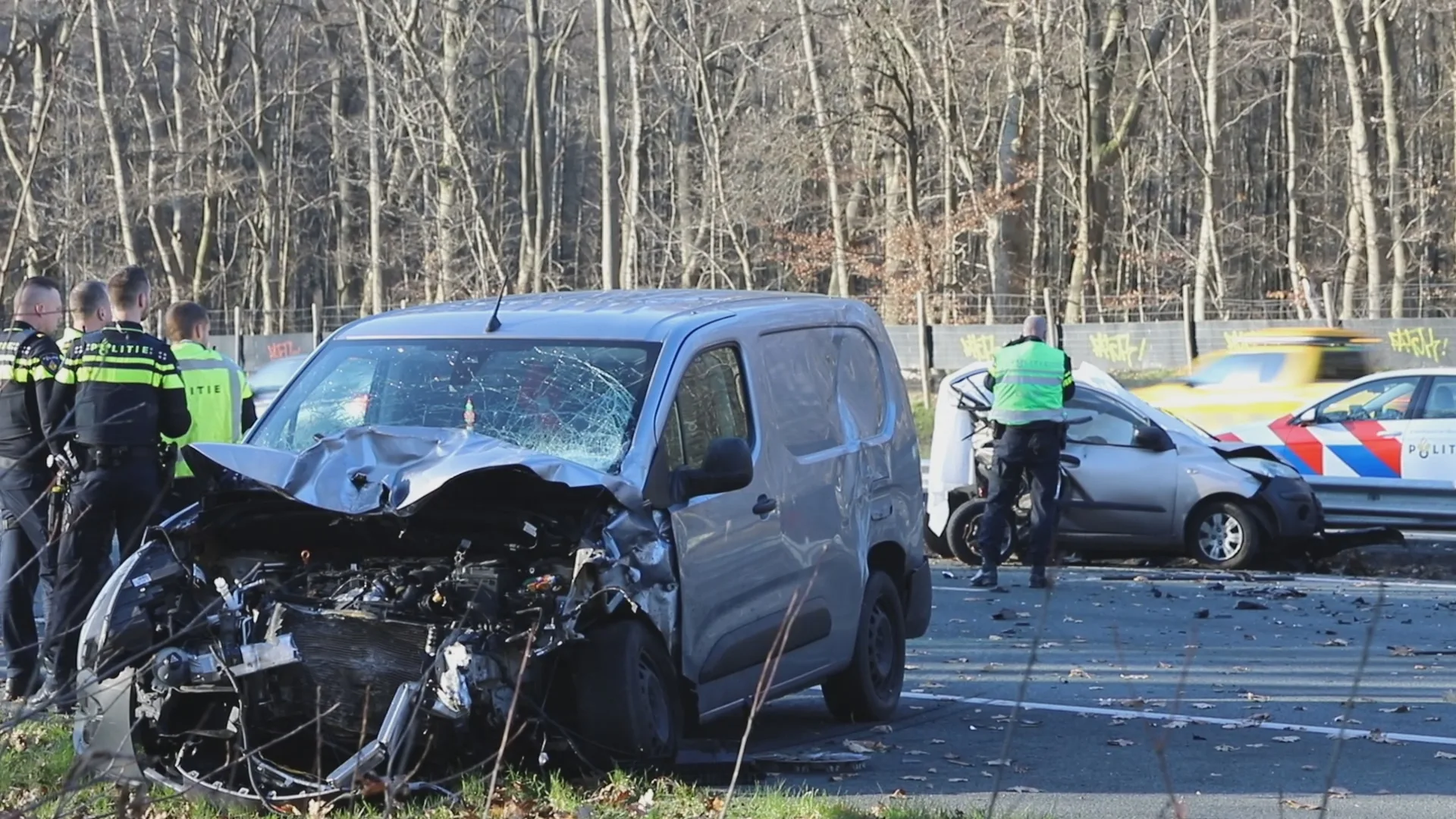 Twee Slowaken omgekomen door ongeval op de A12 bij Bennekom