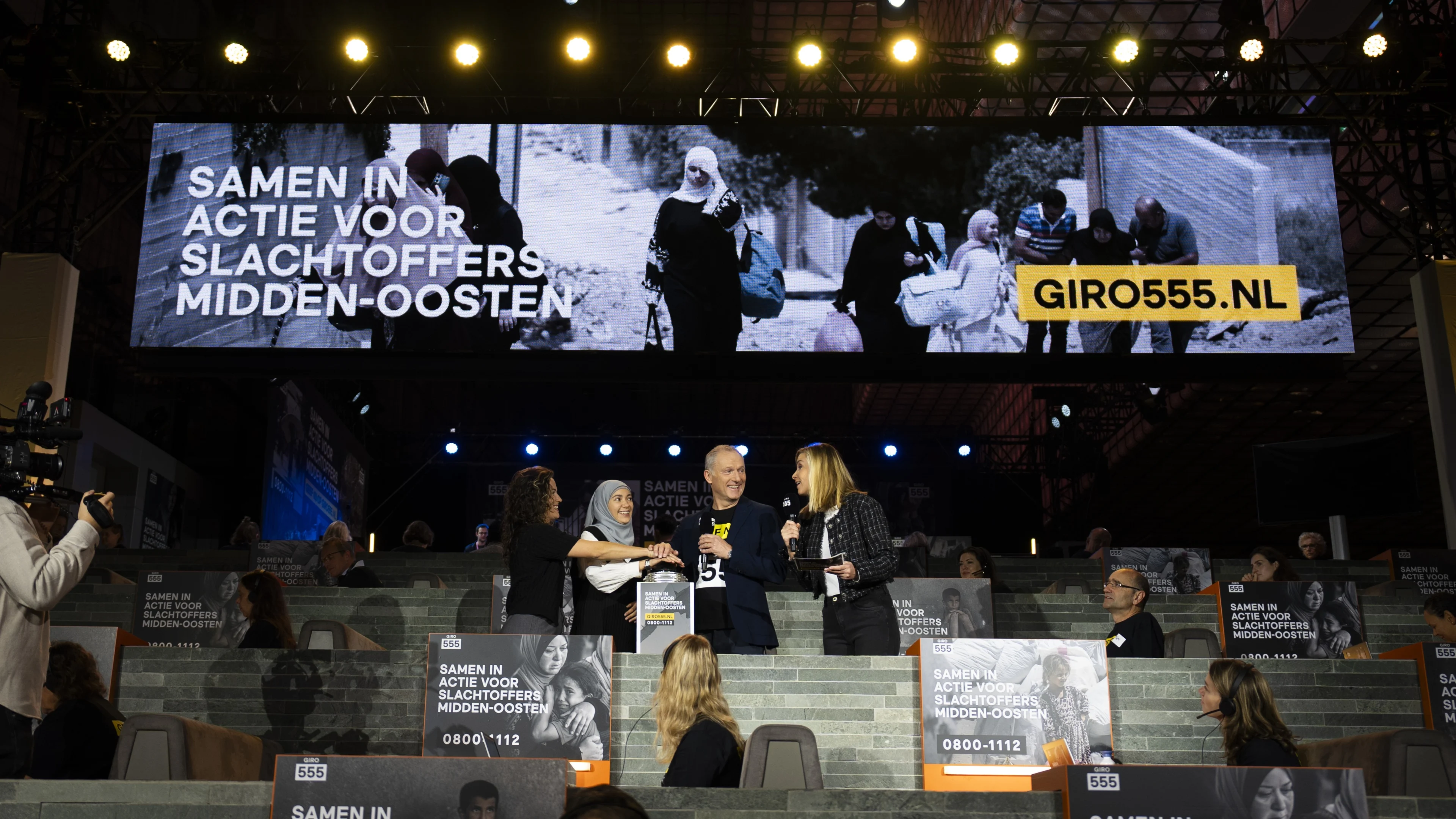 Giro555-actiedag voor Midden-Oosten van start met 4,4 miljoen