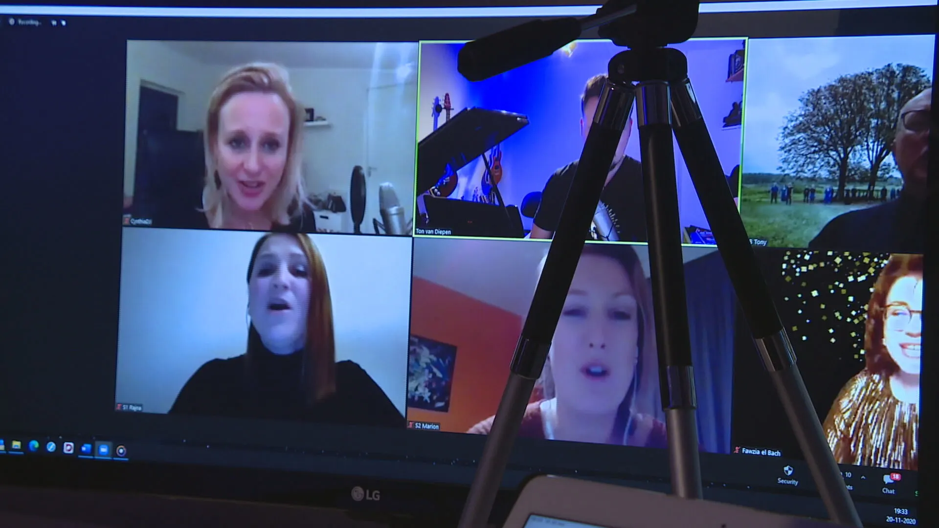 Koren zingen nog steeds gedwongen via videobellen: 'We worden heel hard getroffen'