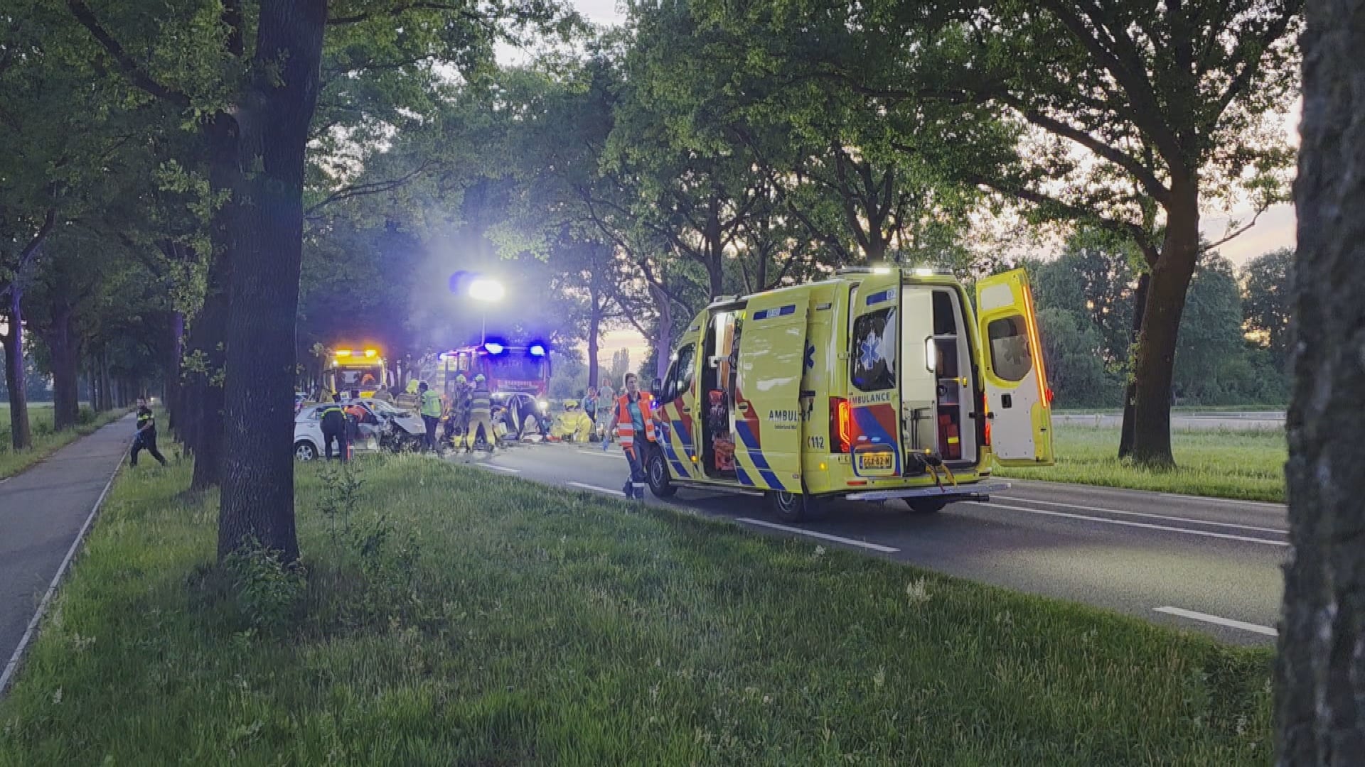 Dode en gewonde bij ernstig ongeluk op N224 bij De Klomp