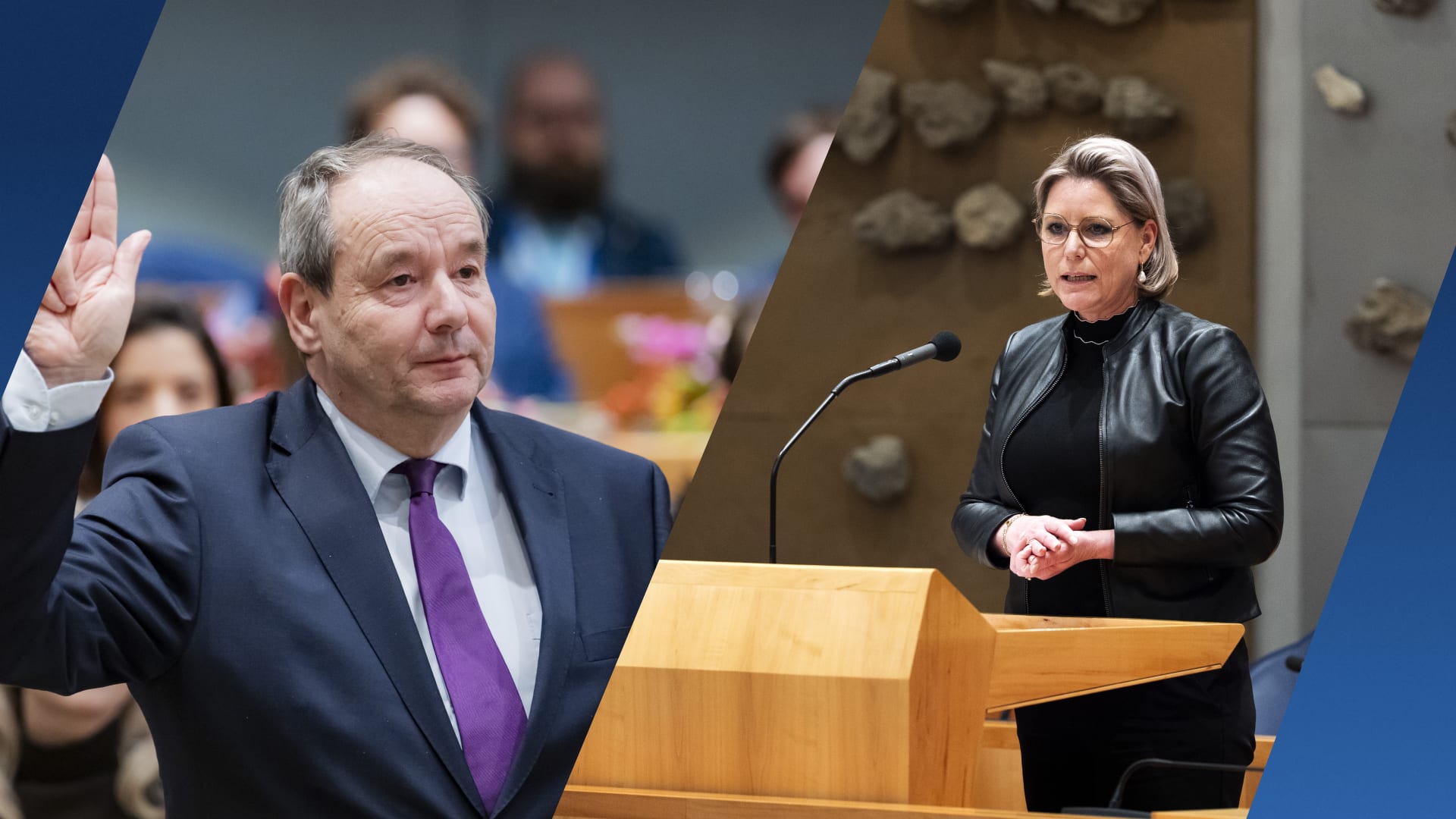 D66 presenteert ministers: deze twee gaan over Onderwijs en Sociale Zaken