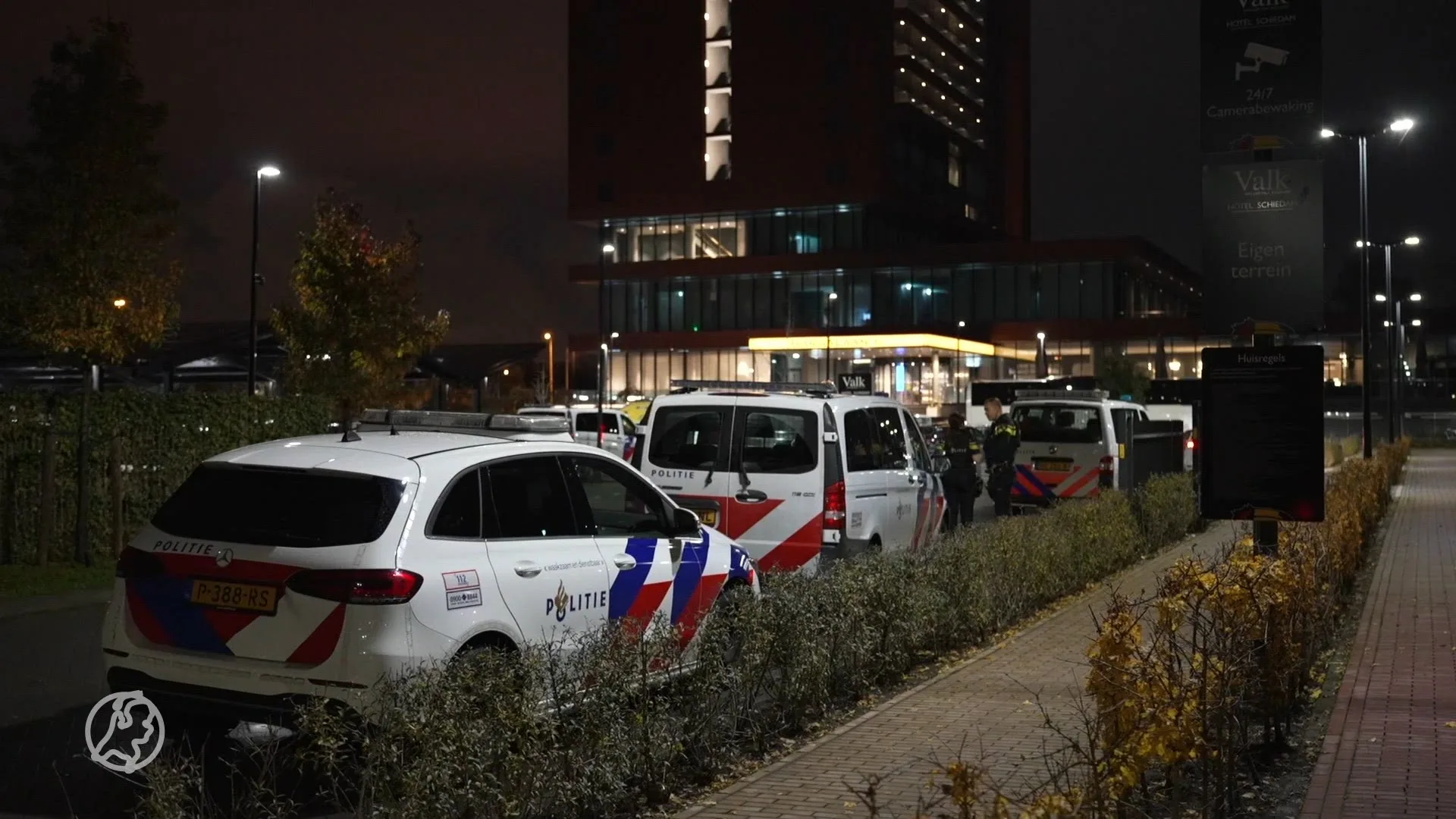 Gewonde bij schietpartij in hotelkamer Schiedam, drie aanhoudingen