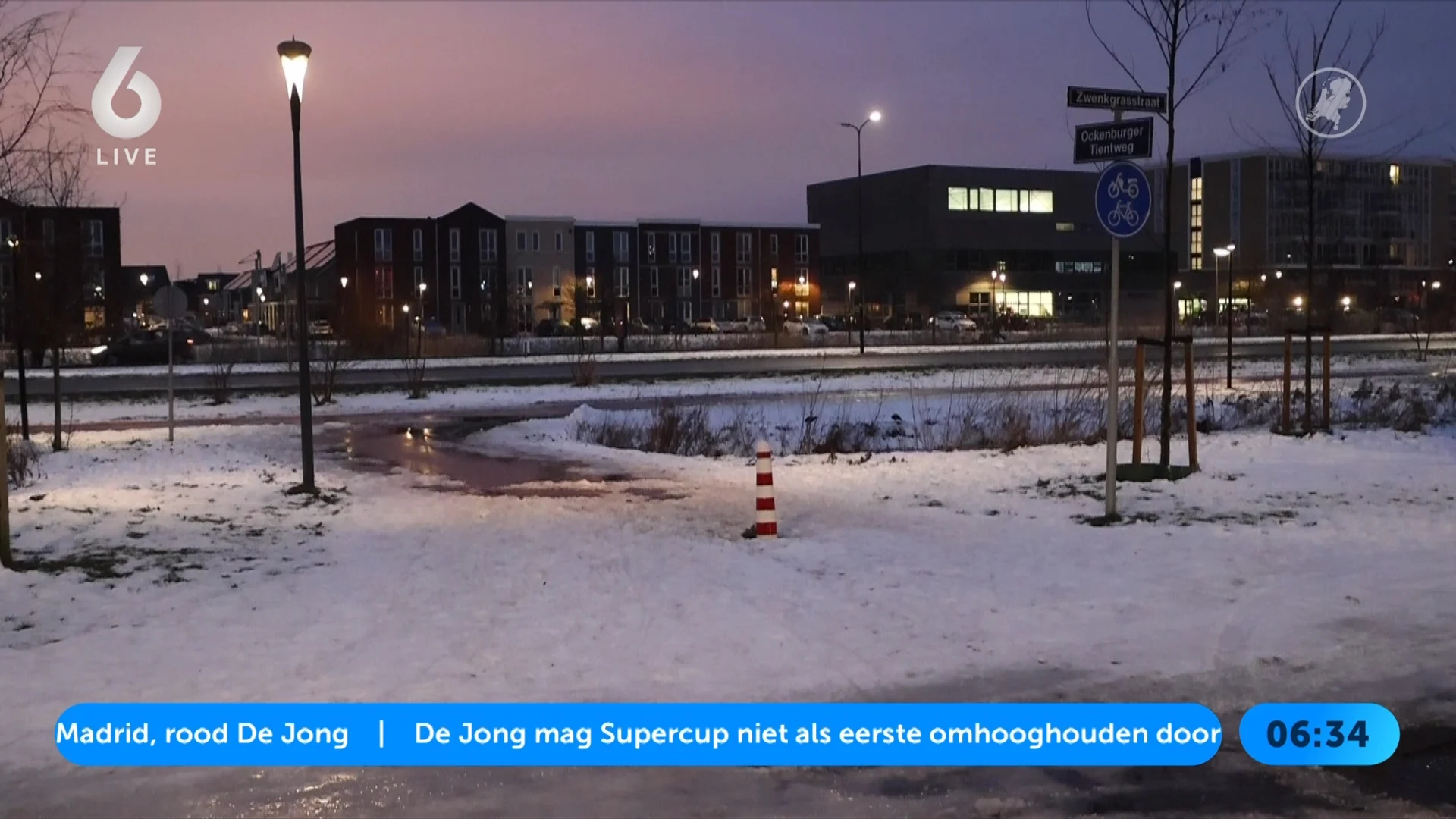 Snelwegen dicht na ongelukken door gladheid, sommige scholen vrij