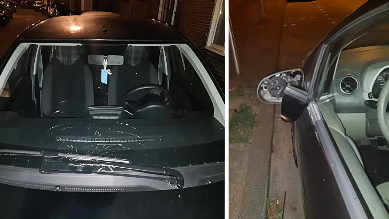 Twaalf auto’s in Tilburg ernstig beschadigd door twee tieners