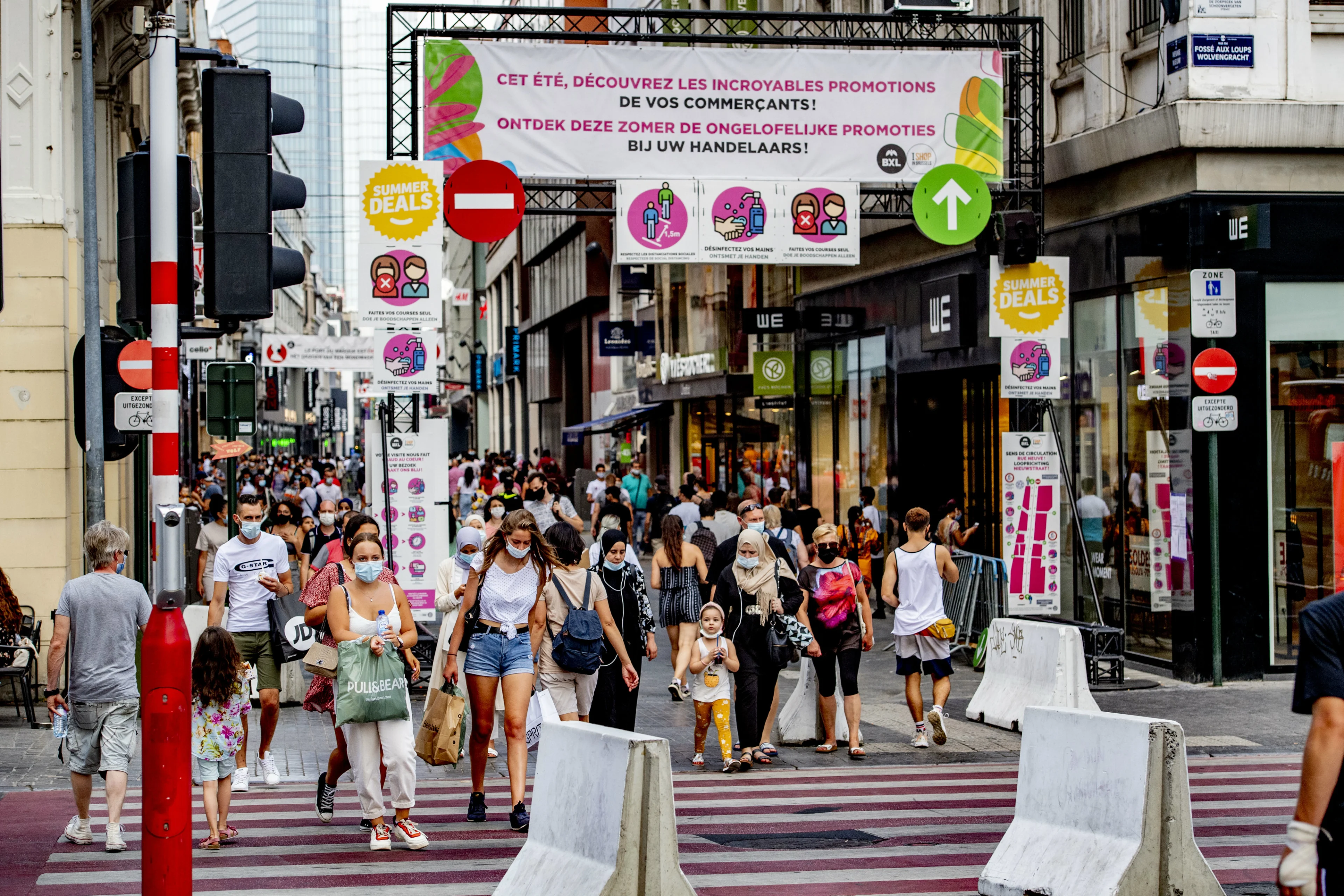 Mogelijk maatregelen tegen shoppende Nederlanders in België