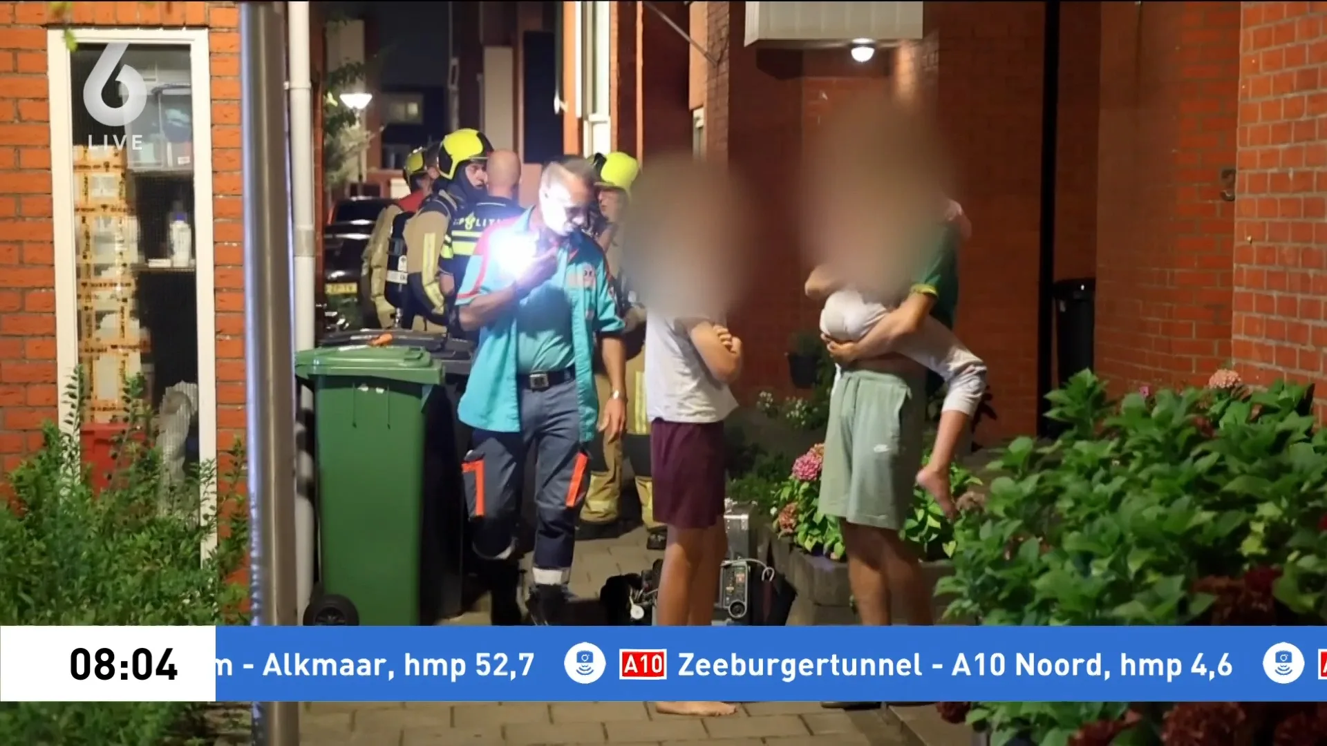 Grote inzet hulpdiensten na melding onwelwording gezin: oorzaak verrast