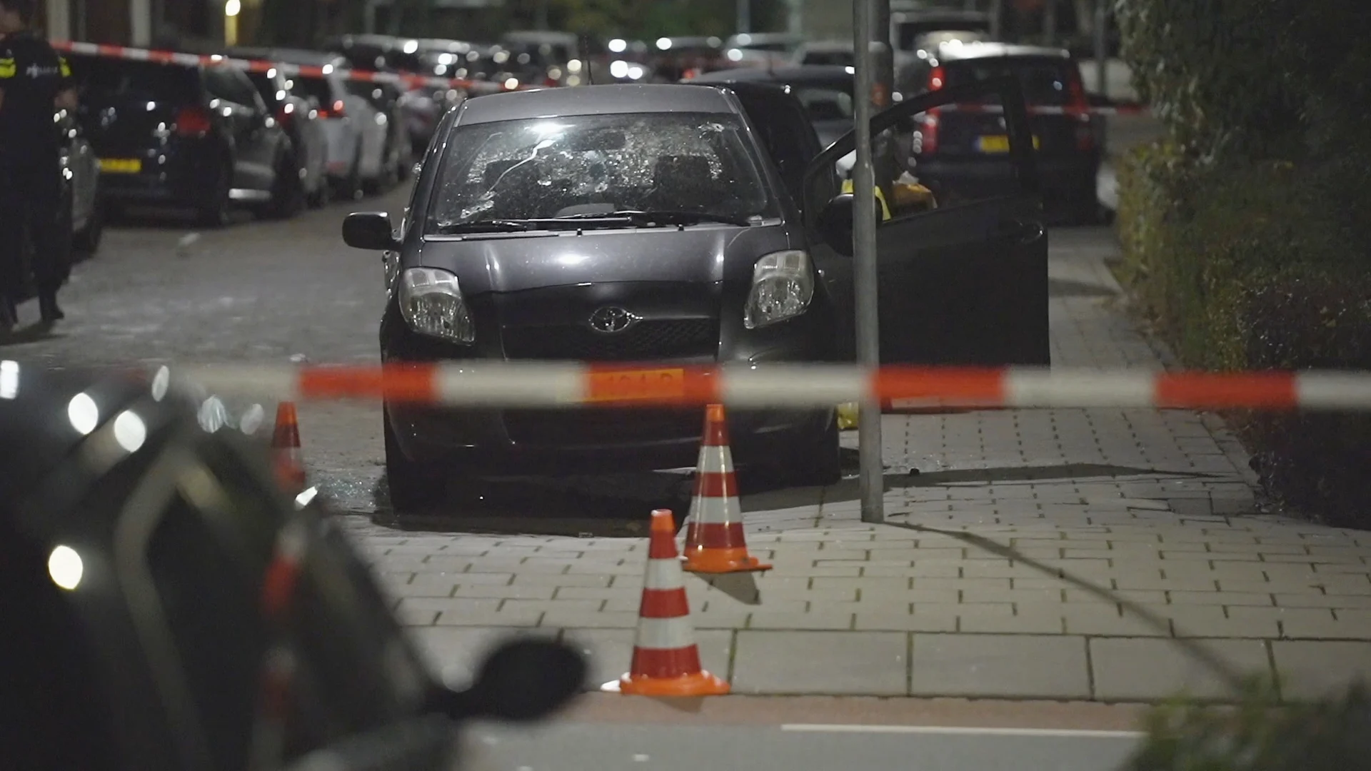 Man (36) doodgeschoten in Dordrecht, schietpartij gehoord op bewakingsvideo