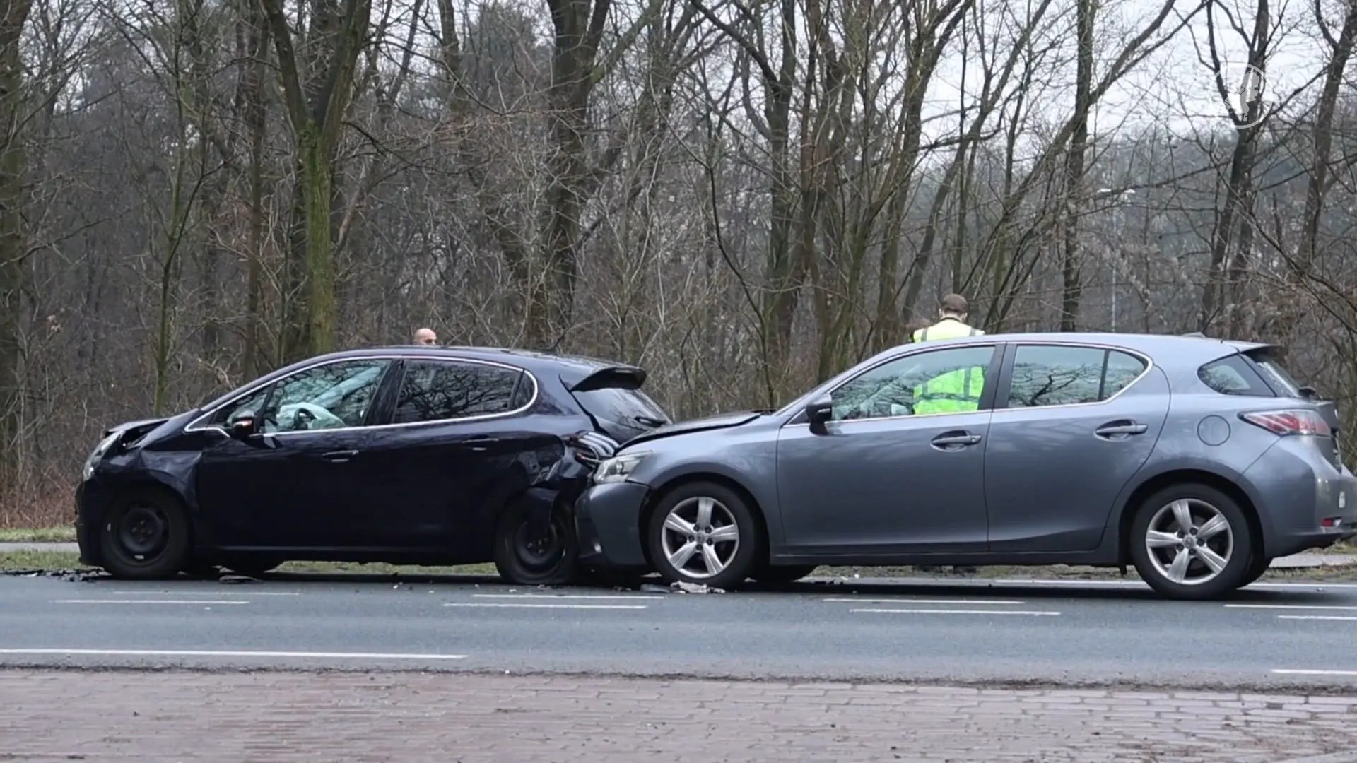 Ongeluk met rouwauto in Arnhem