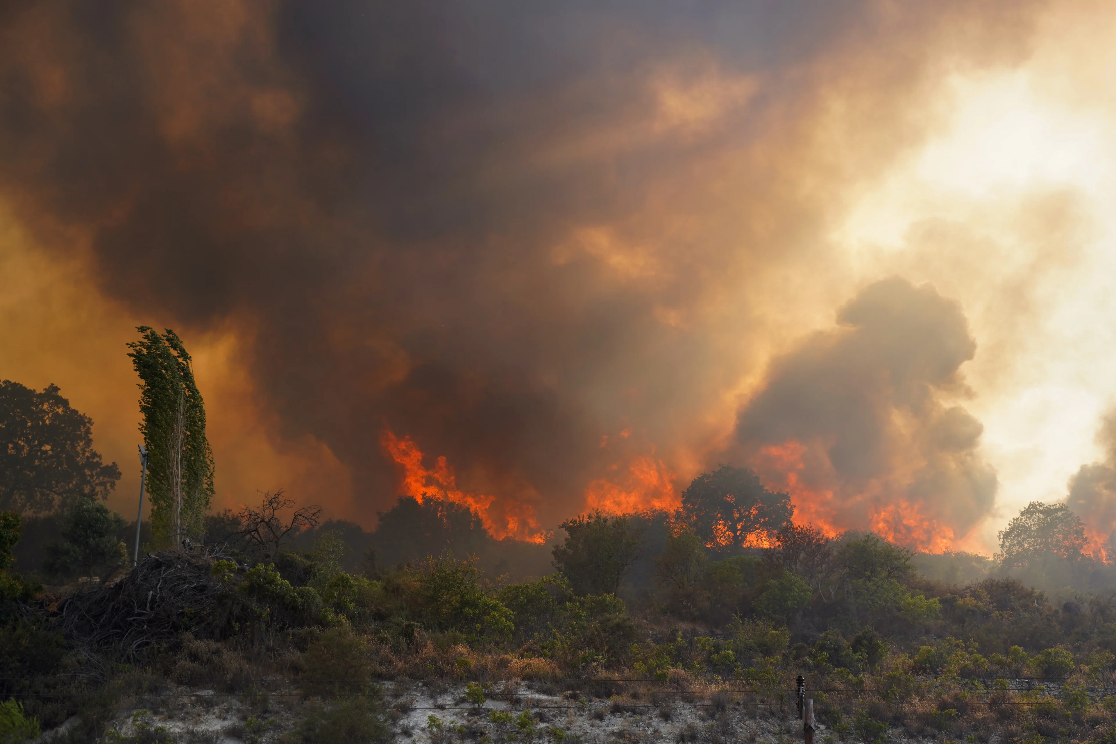Dit moet je doen als er een natuurbrand uitbreekt op je vakantieadres