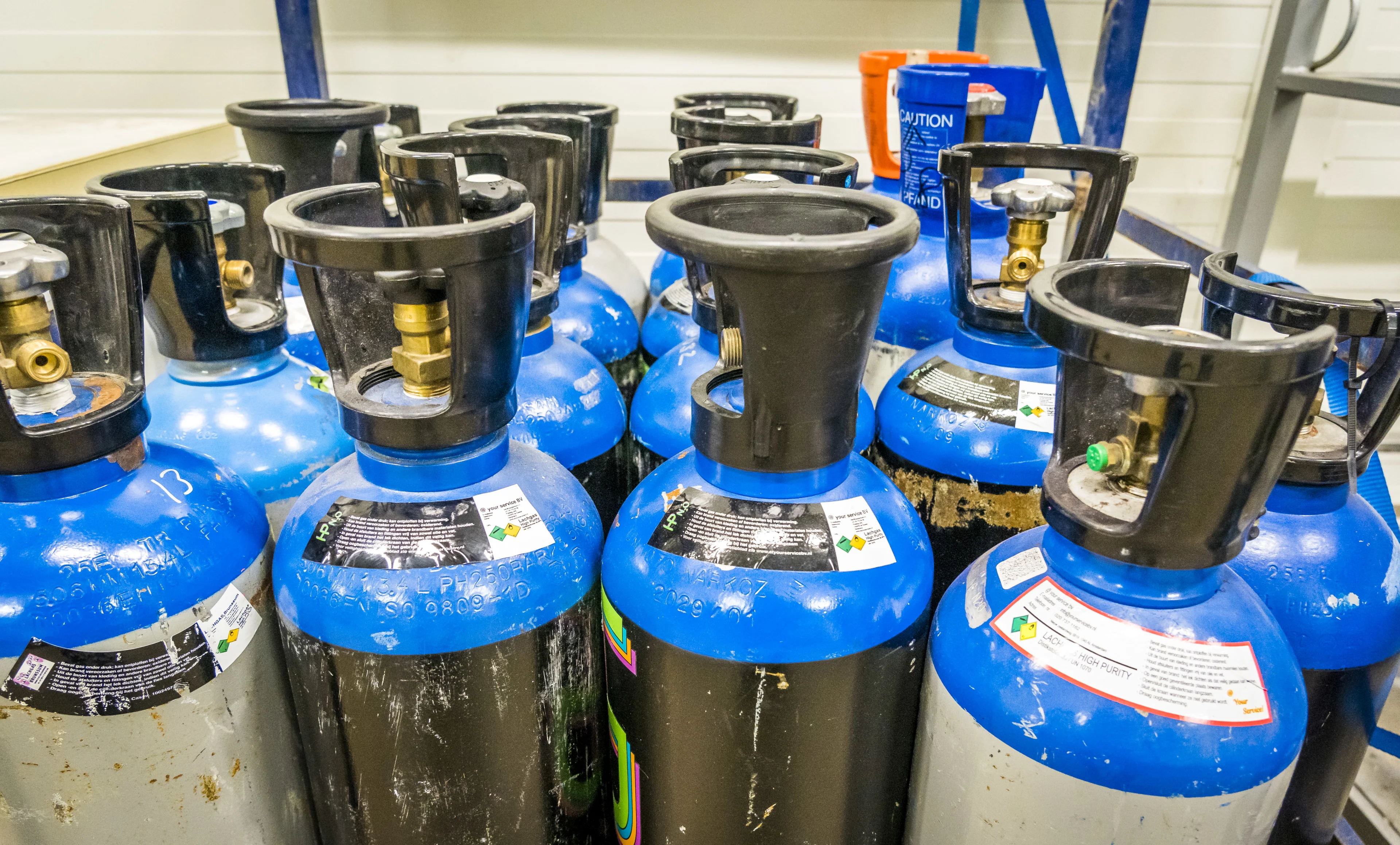 Busjes lachgas vervoeren kost man duizenden euro's