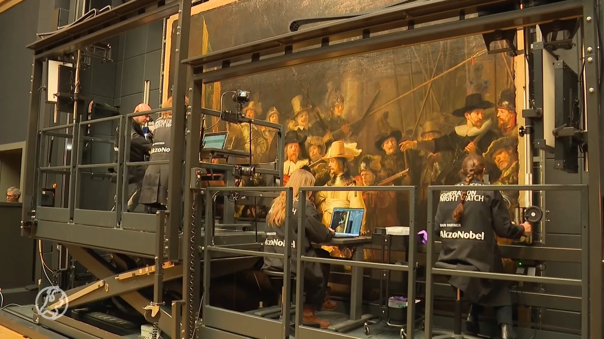 Fase 2 van renovatie Nachtwacht is begonnen: 'Net een tutorial van Nikkie de Jager'