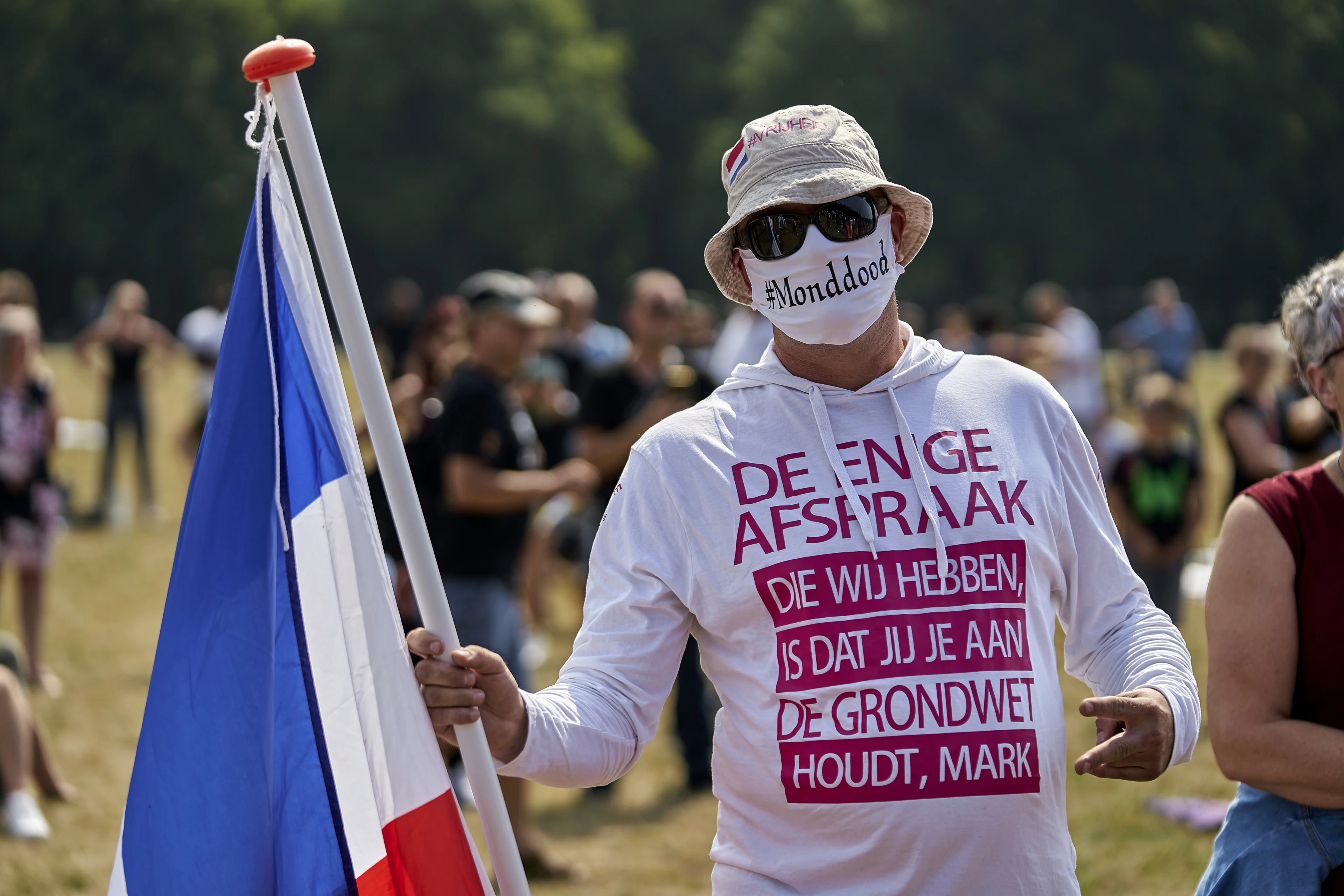 Opnieuw demonstratie op Malieveld tegen coronamaatregelen: 'Hou je aan de regels'