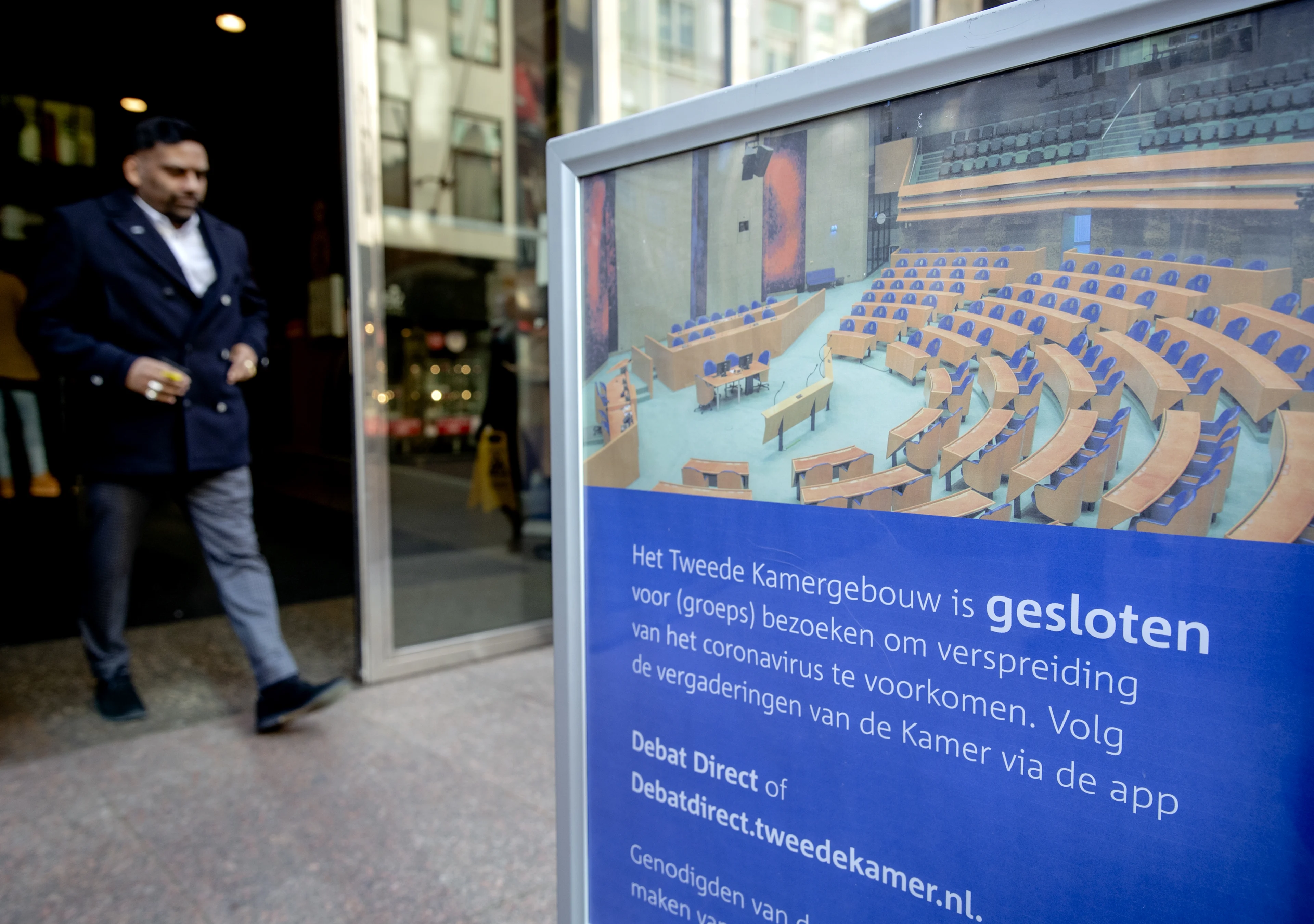 Ook stil in Tweede Kamer, maar wel coronadebat op agenda