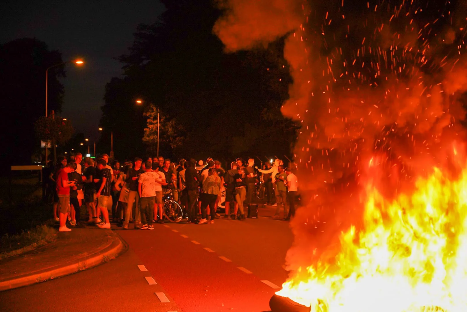 Burgemeester verbiedt samenscholingen bij Harskamp