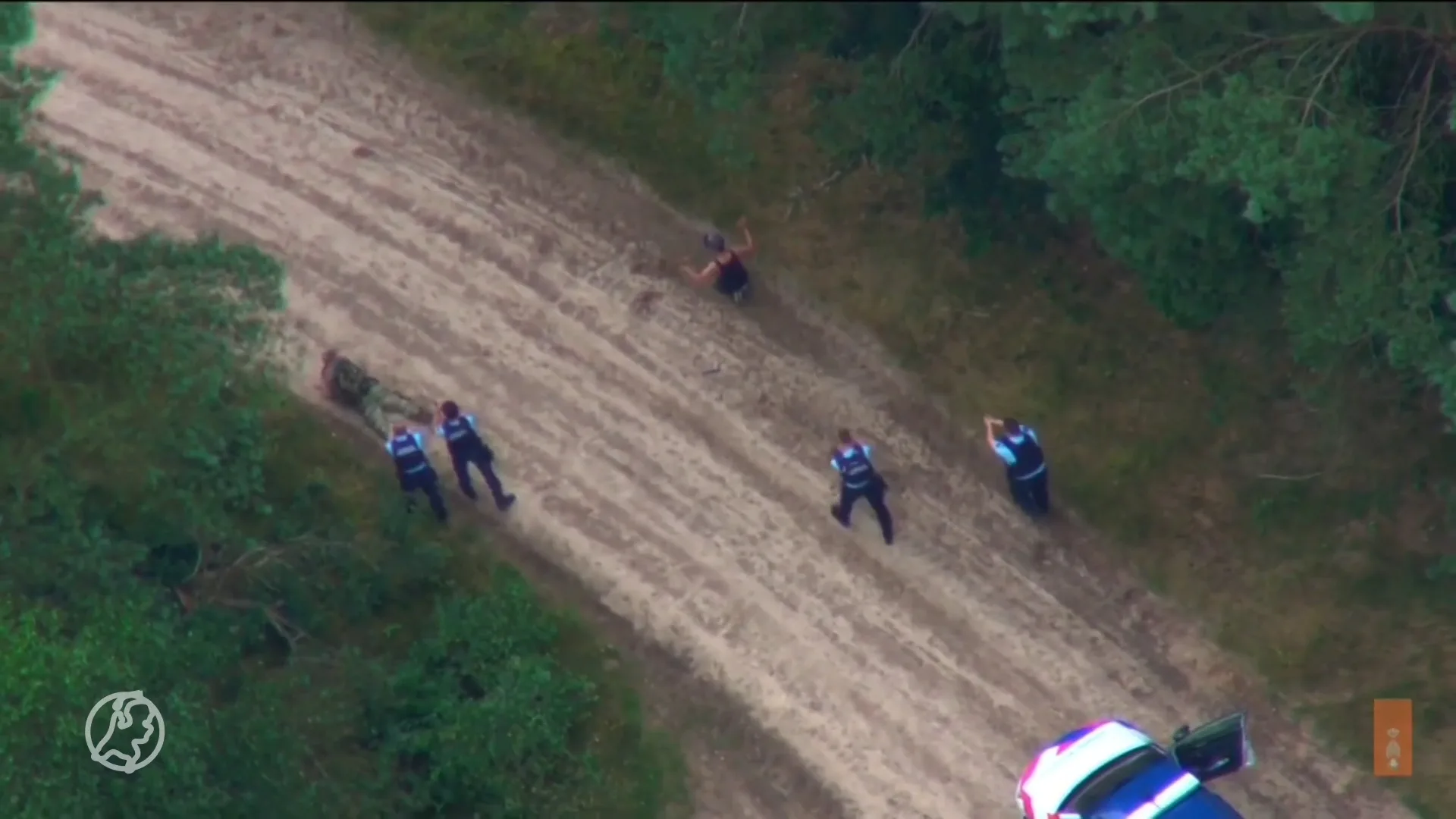Mannen in camouflagekleding aangehouden op militair terrein