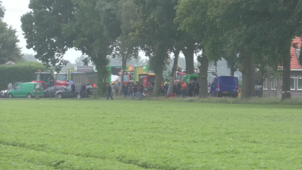 Demonstranten boerenprotest Wijster hoeven boete niet te betalen