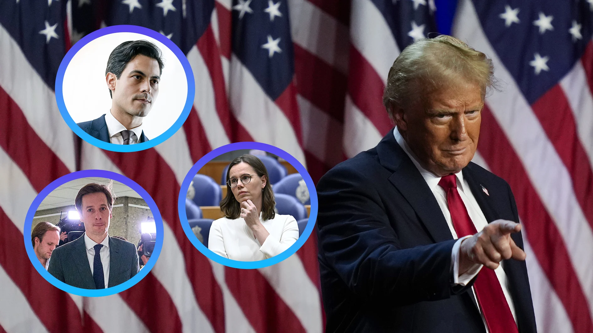 Nederlandse politici bezorgd om winst Trump: 'Beslissend moment'