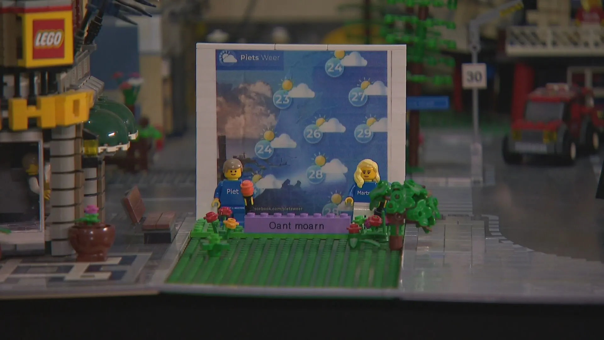 Piet Paulusma heeft voor altijd ereplek in RobbertsWonderstad van LEGO