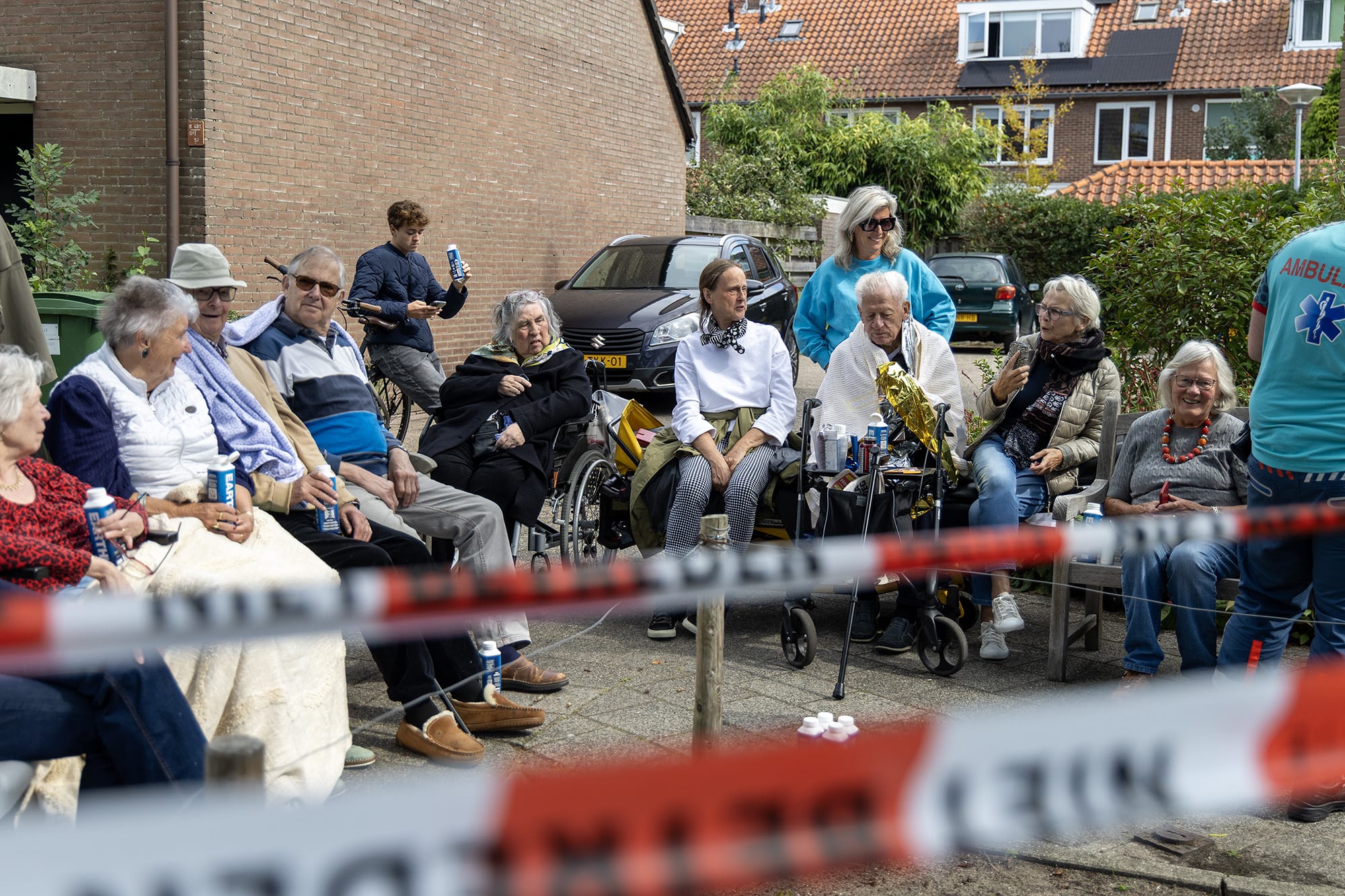 Ouderen op straat na ontruiming 49 woningen in Aerdenhout