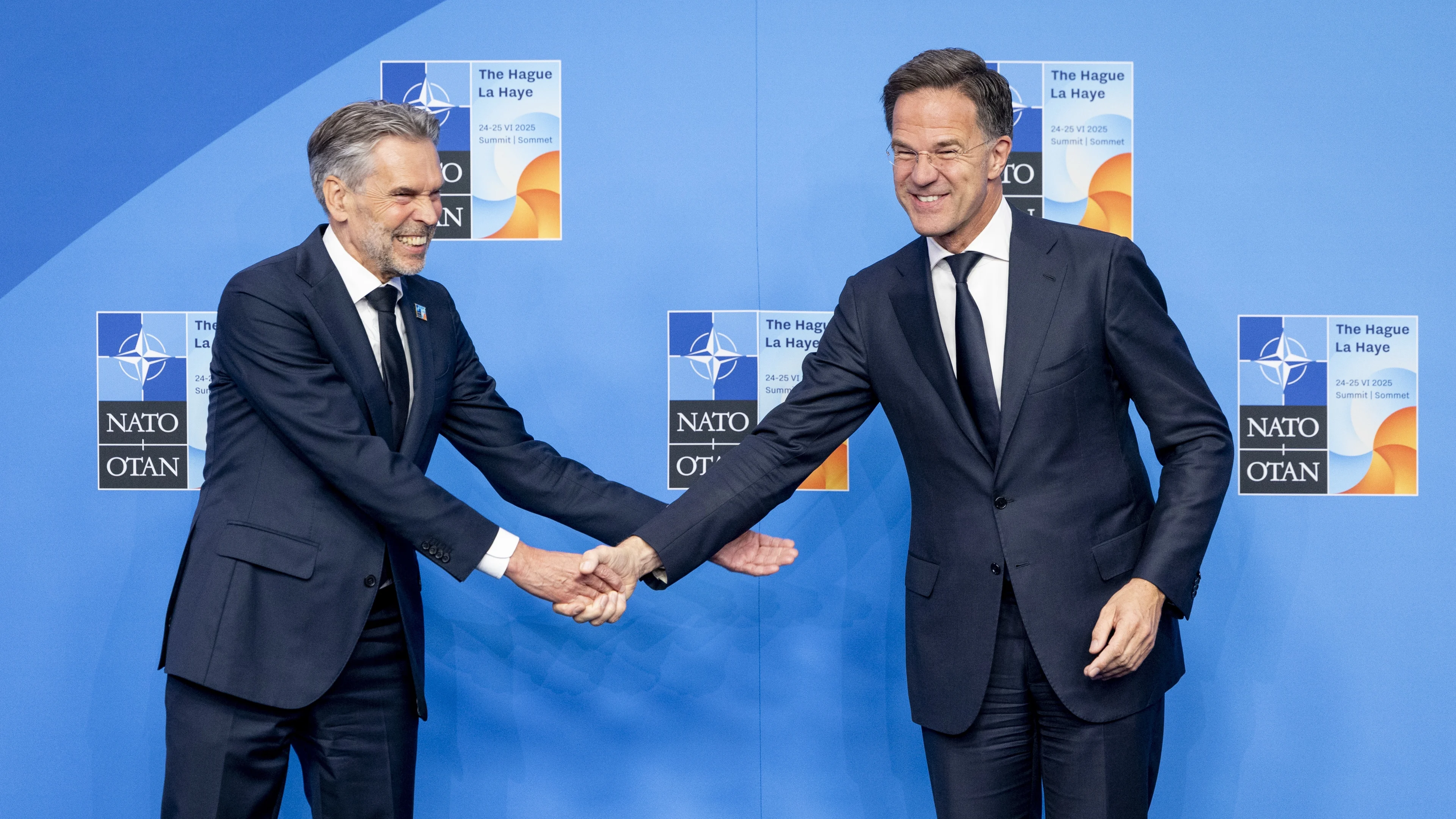 Schoof en Rutte optimistisch bij start NAVO-vergadering: 'Gaan geschiedenis schrijven'