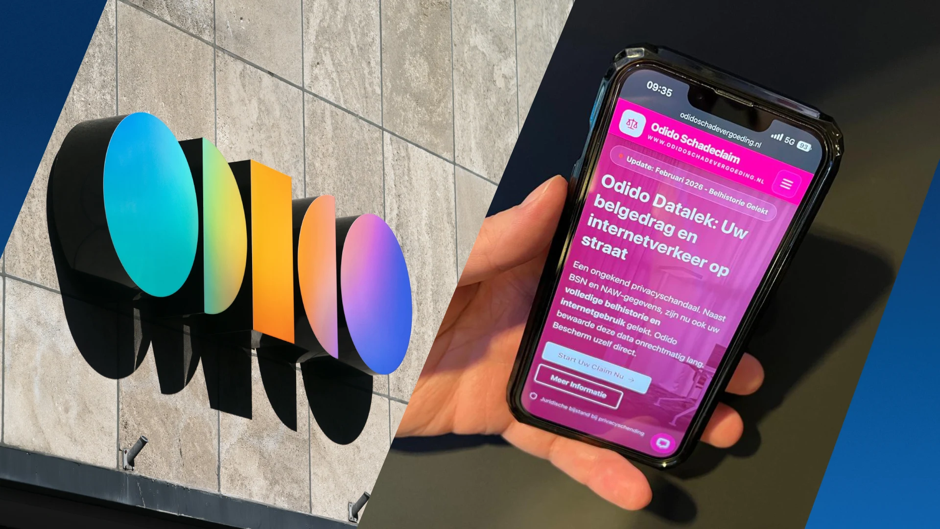 Let op: nepwebsite lokt Odido-klanten met 'schadevergoeding'