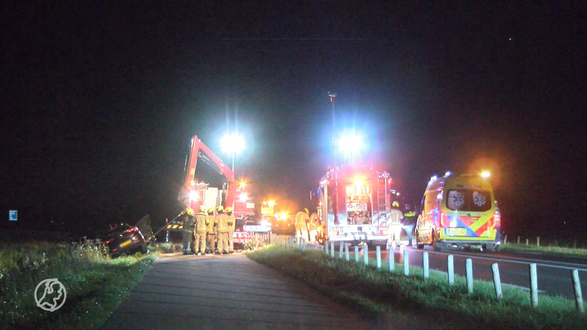 Dode en zwaargewonde bij ongeluk op N59 bij Nieuwekerk