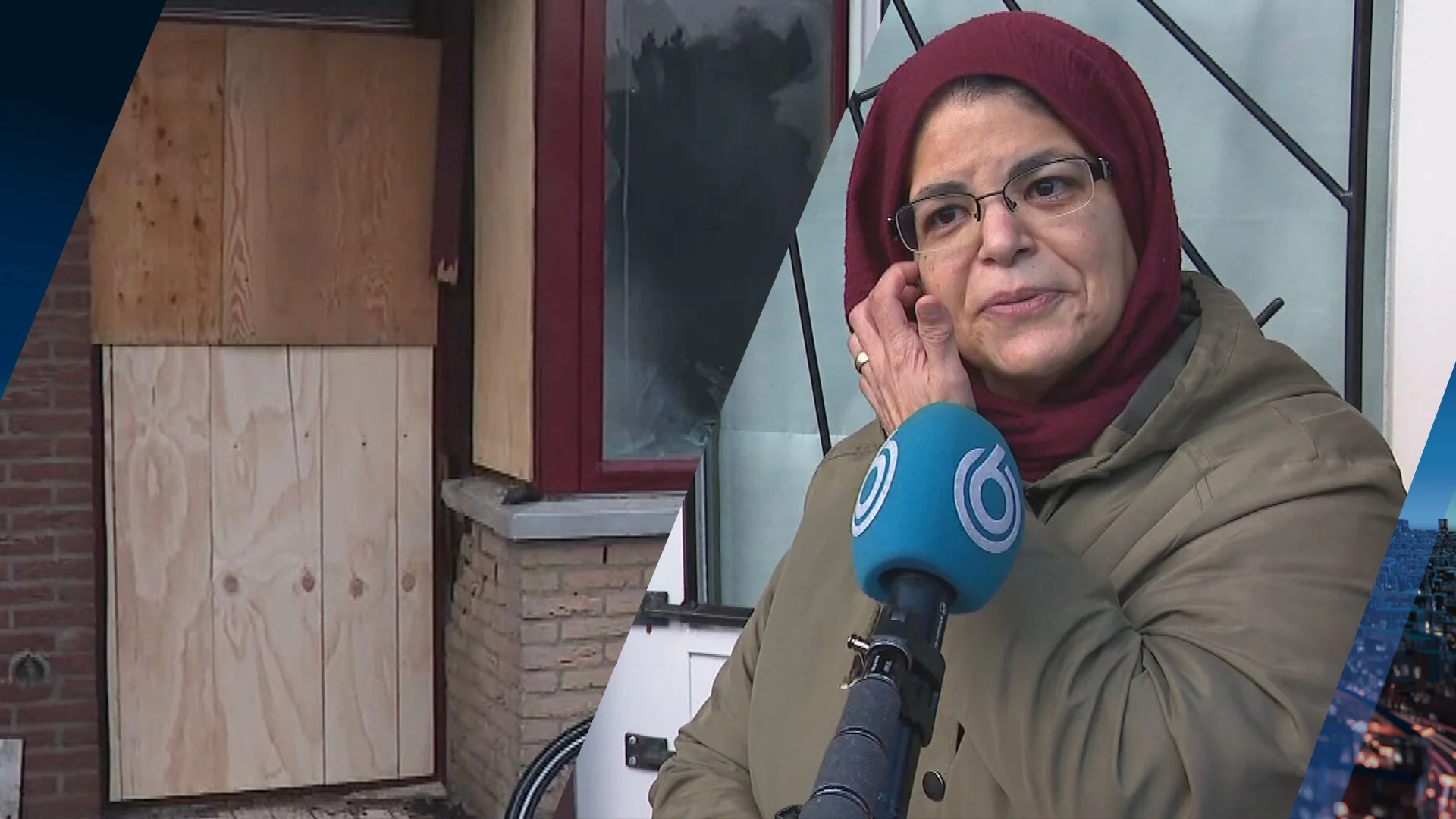 Explosie blaast voordeur uit gevel Amsterdams huis: 'Hele lieve en beschaafde mensen'