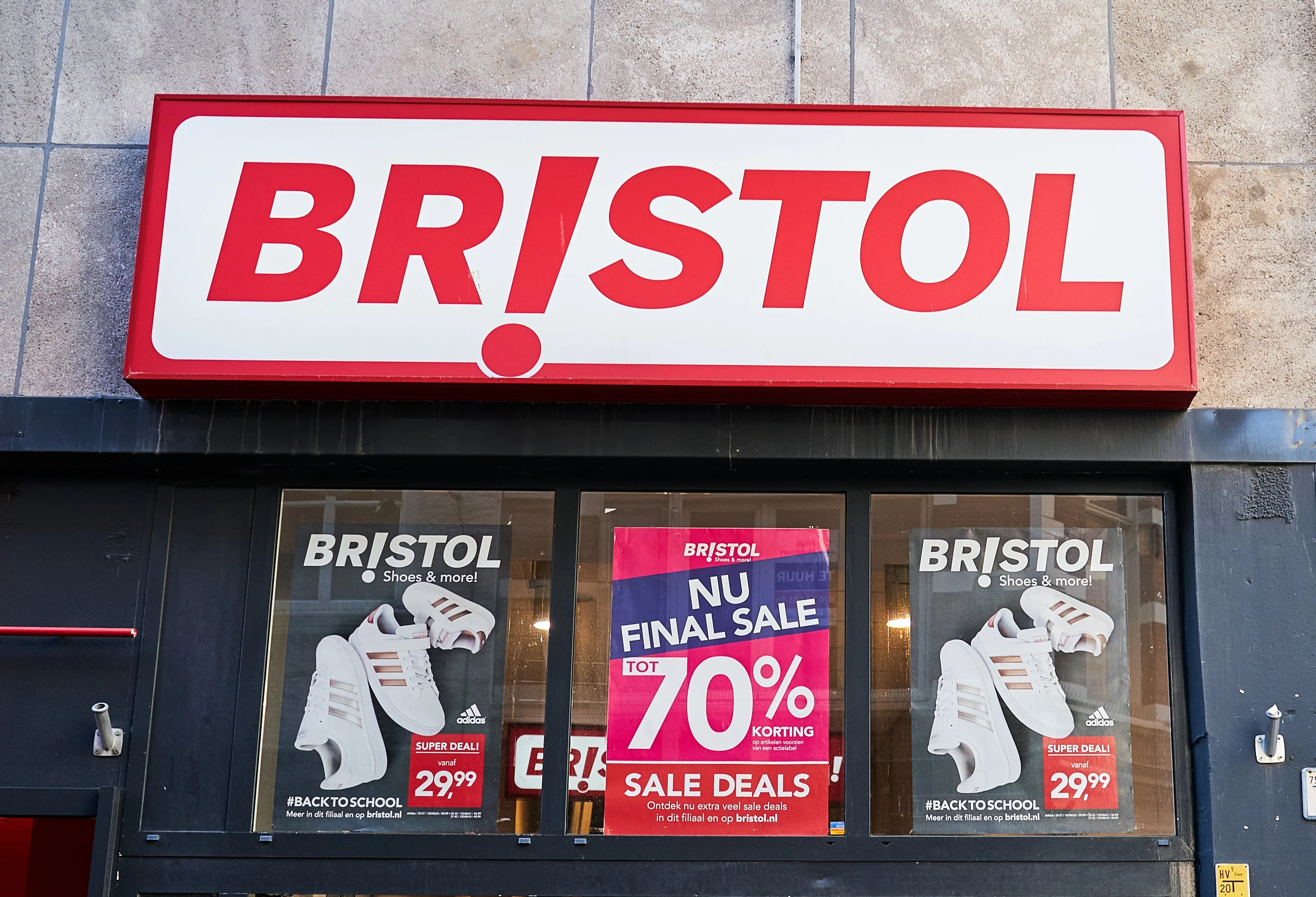 Komend weekend faillissementsuitverkoop bij Bristol