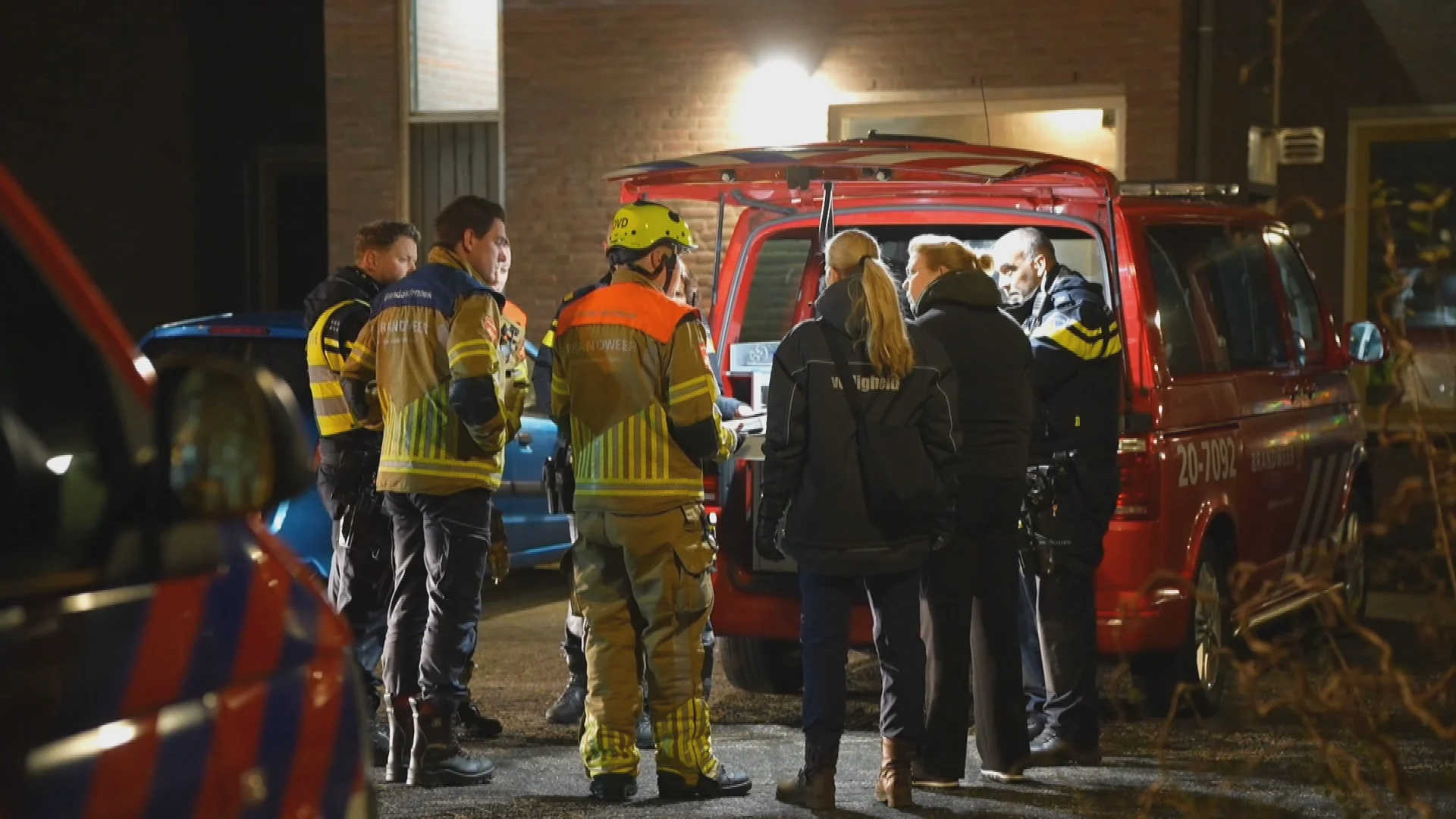 Twee mannen opgepakt na felle woningbrand in Waalwijk
