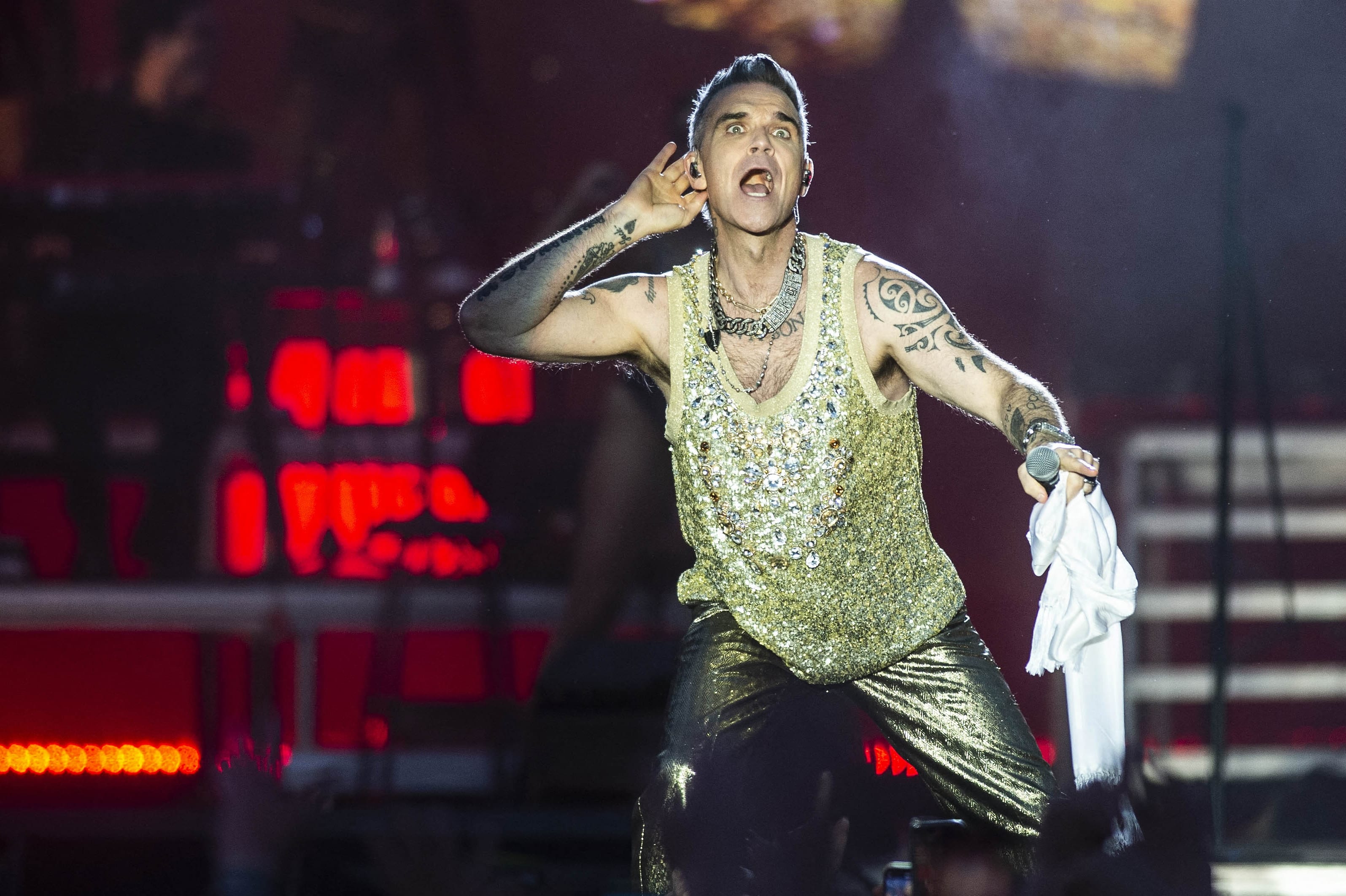 Robbie Williams komt weer naar Nederland, tickets deze week in verkoop