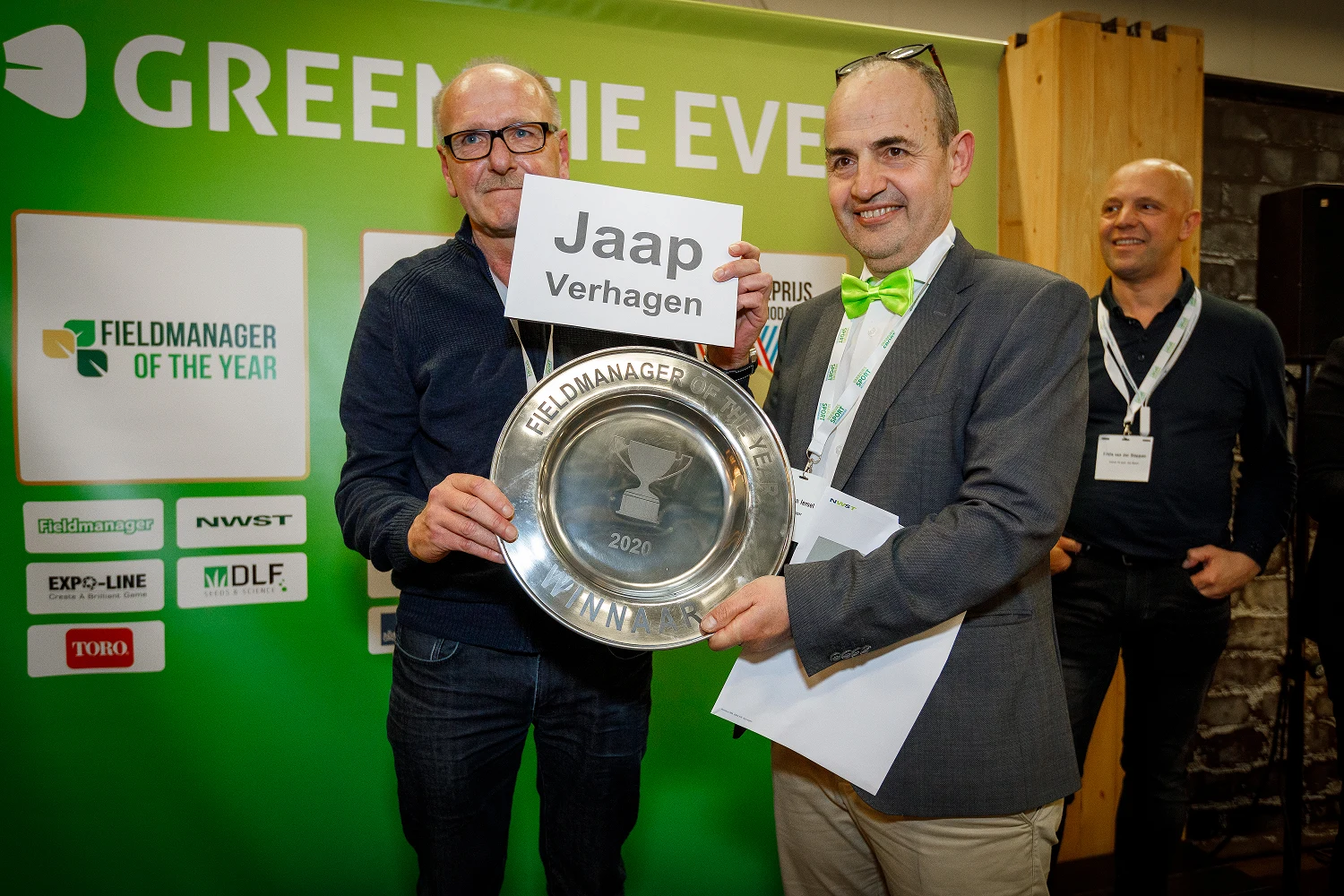 Jaap Verhagen uit Zutphen wint van Ajax en is beste grasmeester van Nederland