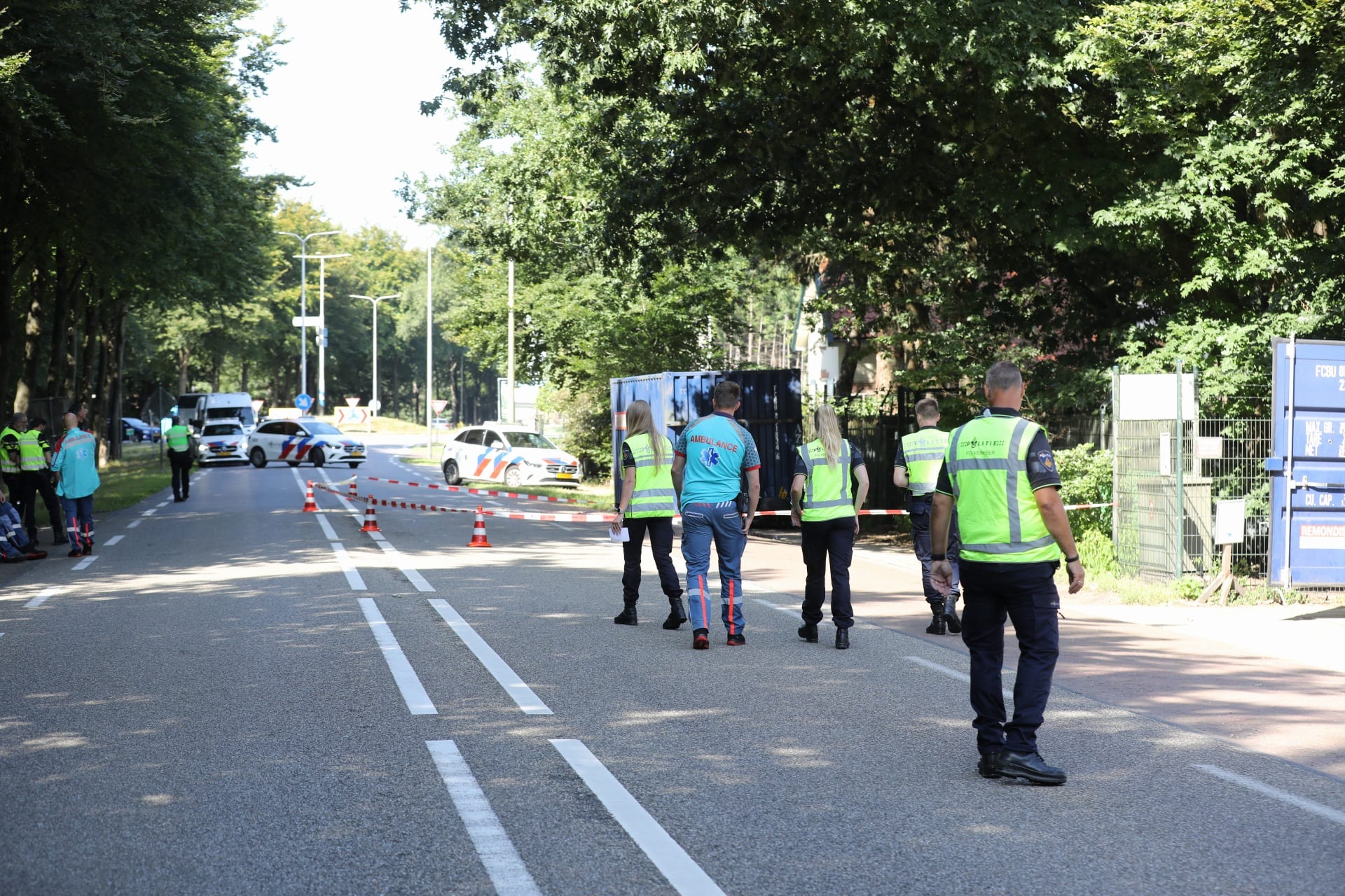 Motorrijder overleden na ongeval op N224 bij Austerlitz